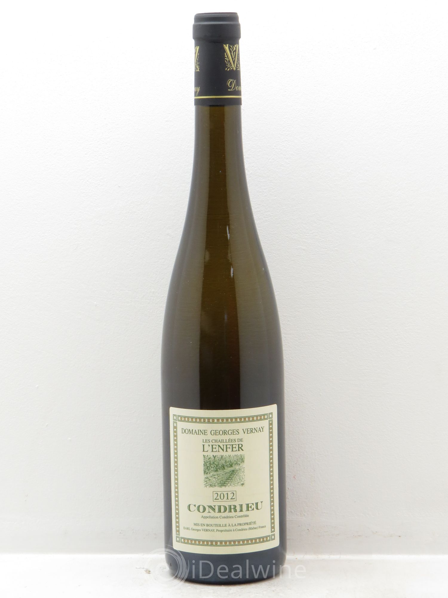 Condrieu Les Chaillées de l'Enfer Georges Vernay 2012 - Lot de 1 bouteille - 0