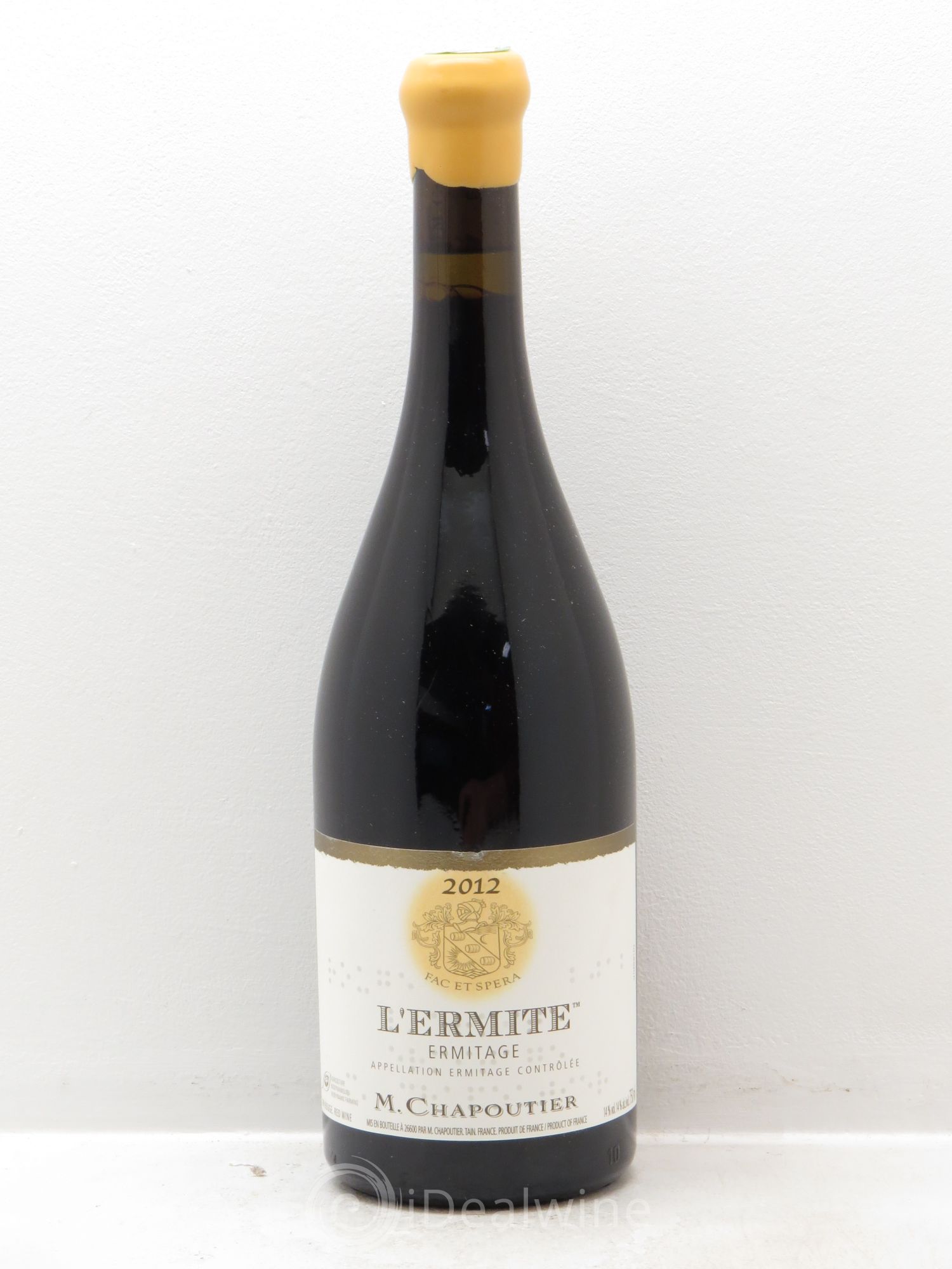 Hermitage Ermitage l'Ermite Chapoutier 2012 - Lot de 1 bouteille - 0