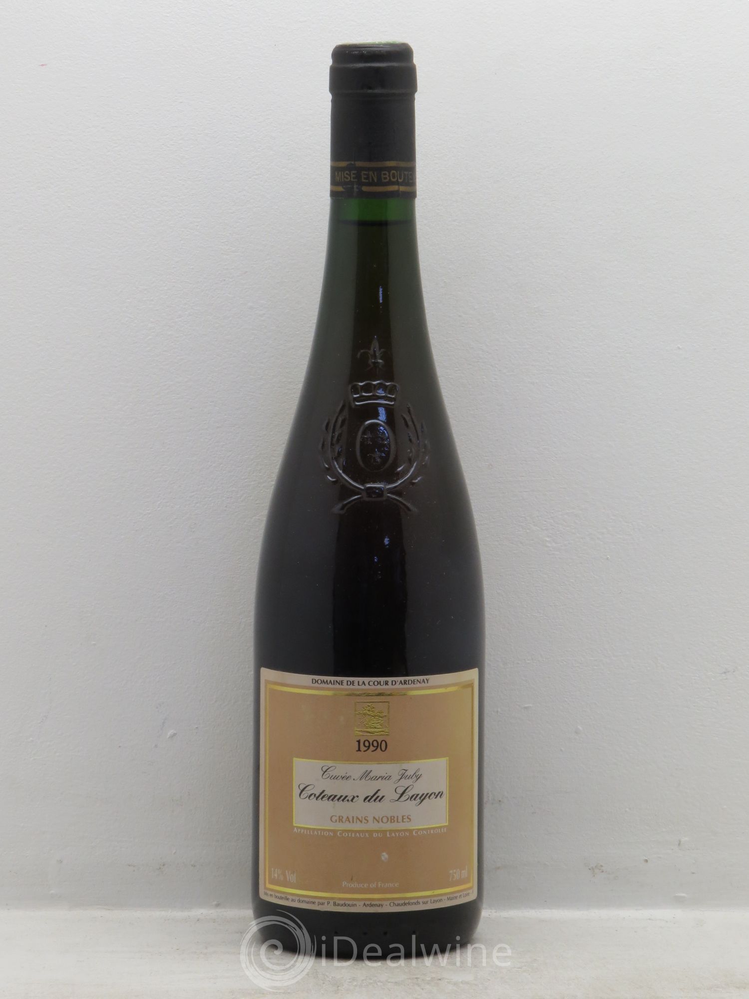 Coteaux du Layon Grains Nobles P.Baudoin (sans prix de réserve) 1990 - Lotto di 1 bottiglia - 0