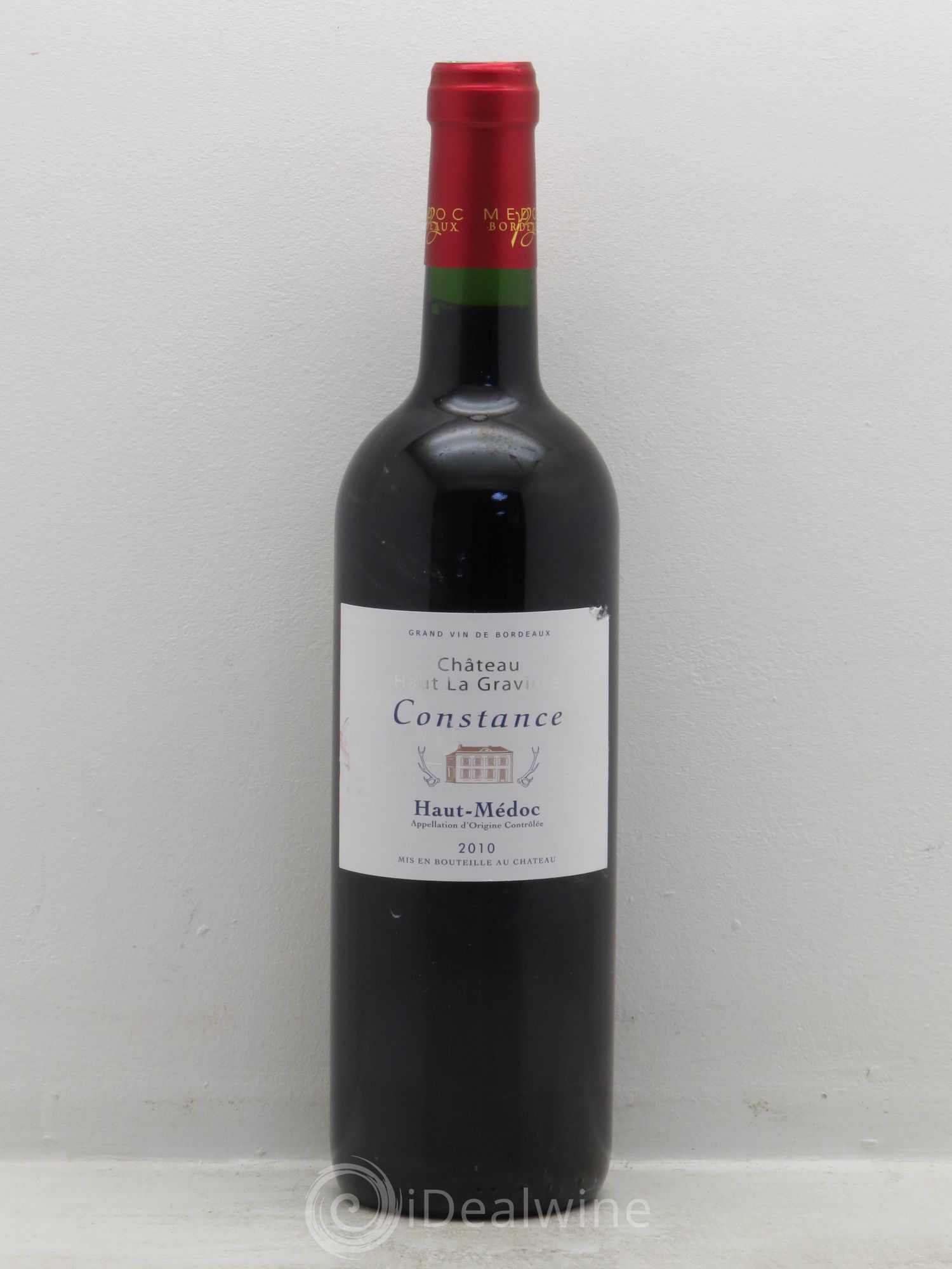 Haut Médoc Château Haut La Gravière Cuvée Constance 2010 - Posten von 1 Flasche - 0