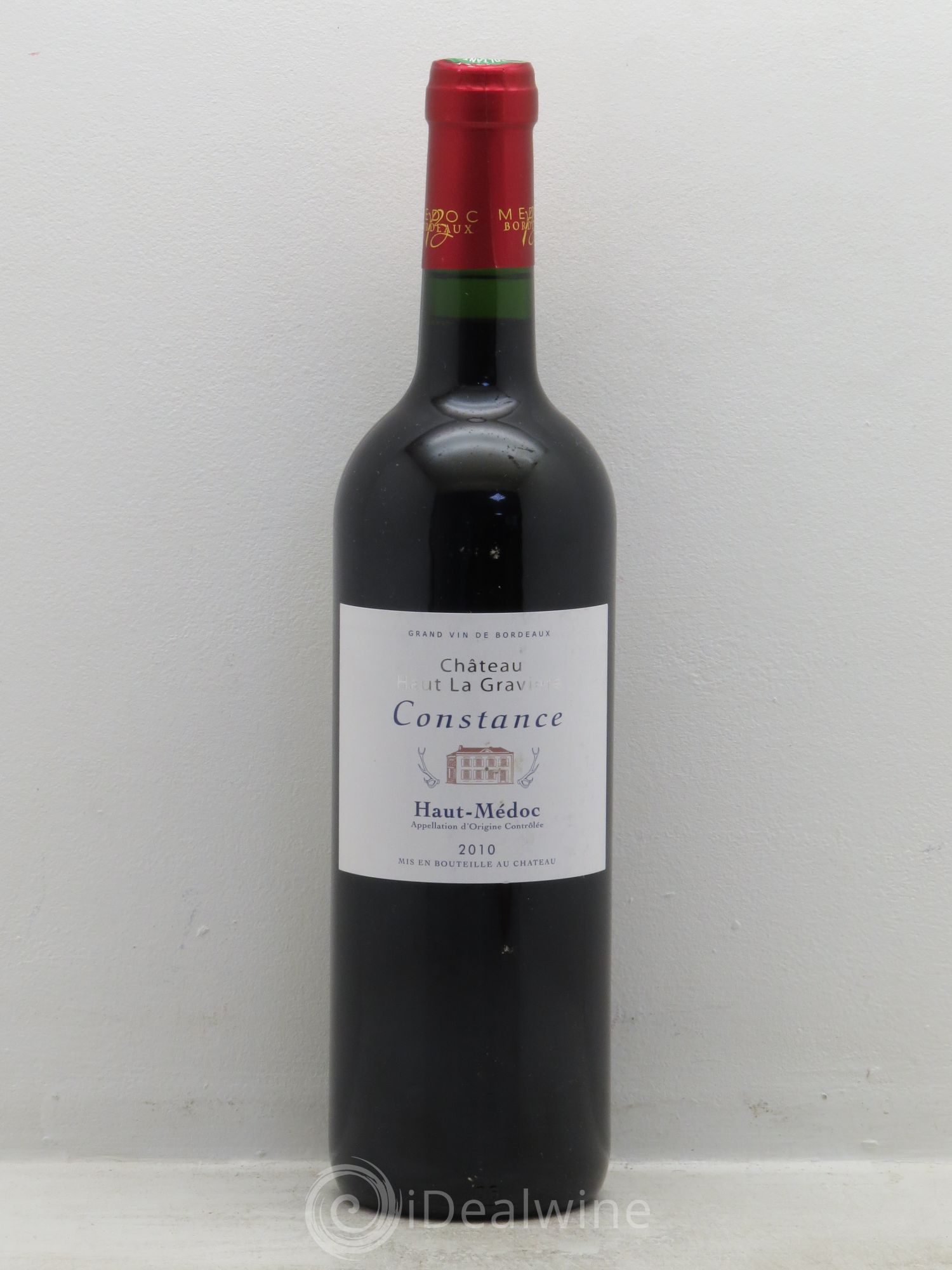 Haut Médoc Château Haut La Gravière Cuvée Constance 2010 - Posten von 1 Flasche - 0