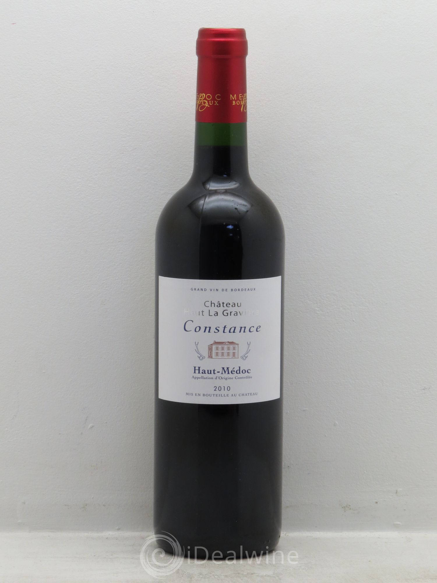 Haut Médoc Château Haut La Gravière Cuvée Constance 2010 - Posten von 1 Flasche - 0