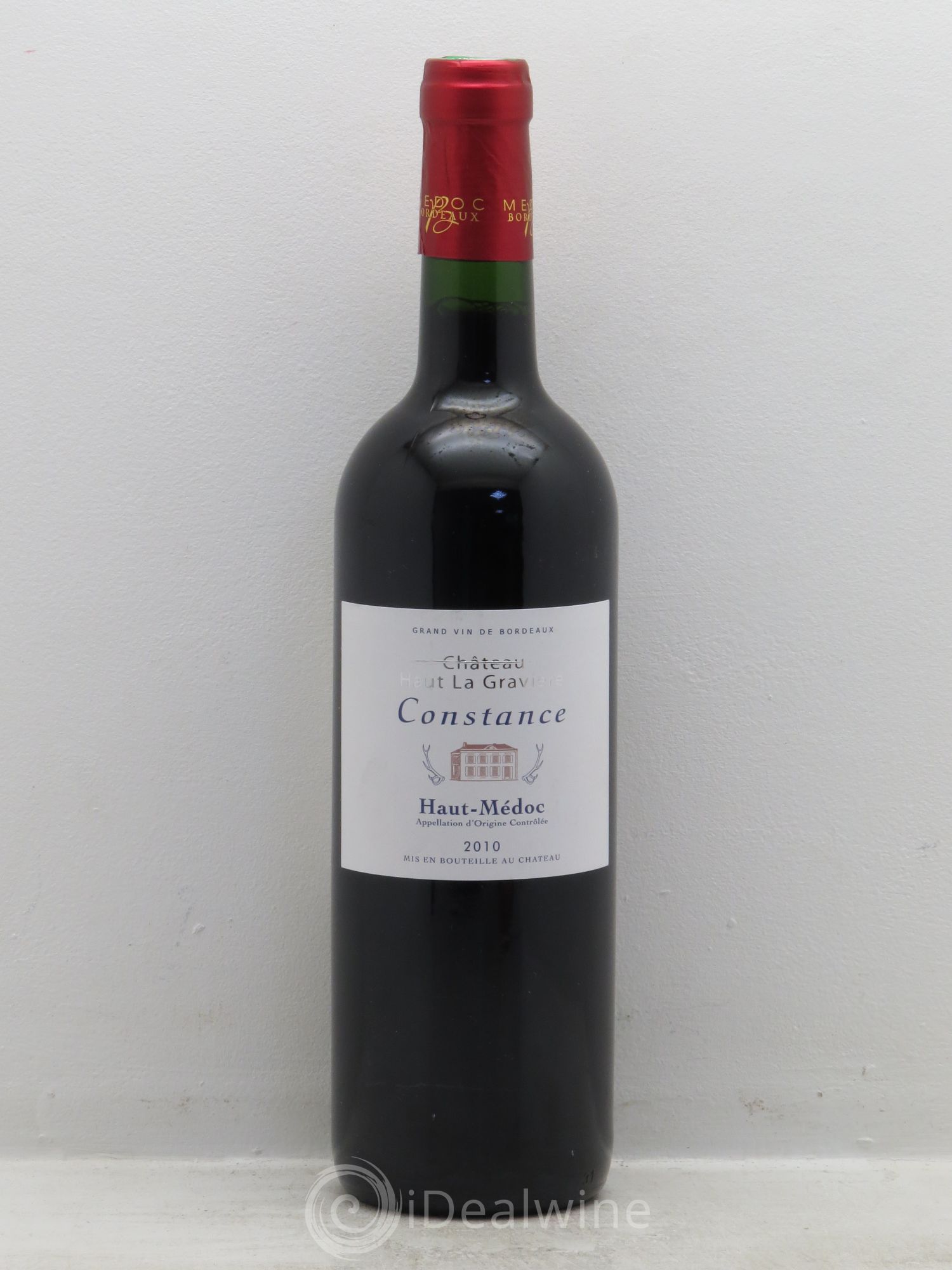 Haut Médoc Château Haut La Gravière Cuvée Constance 2010 - Posten von 1 Flasche - 0