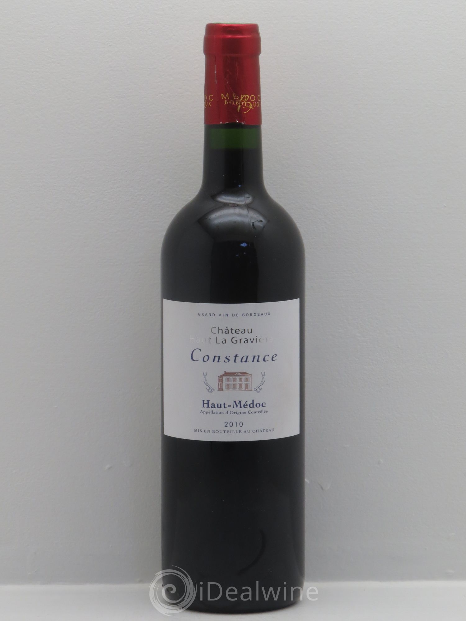 Haut Médoc Château Haut La Gravière Cuvée Constance 2010 - Posten von 1 Flasche - 0