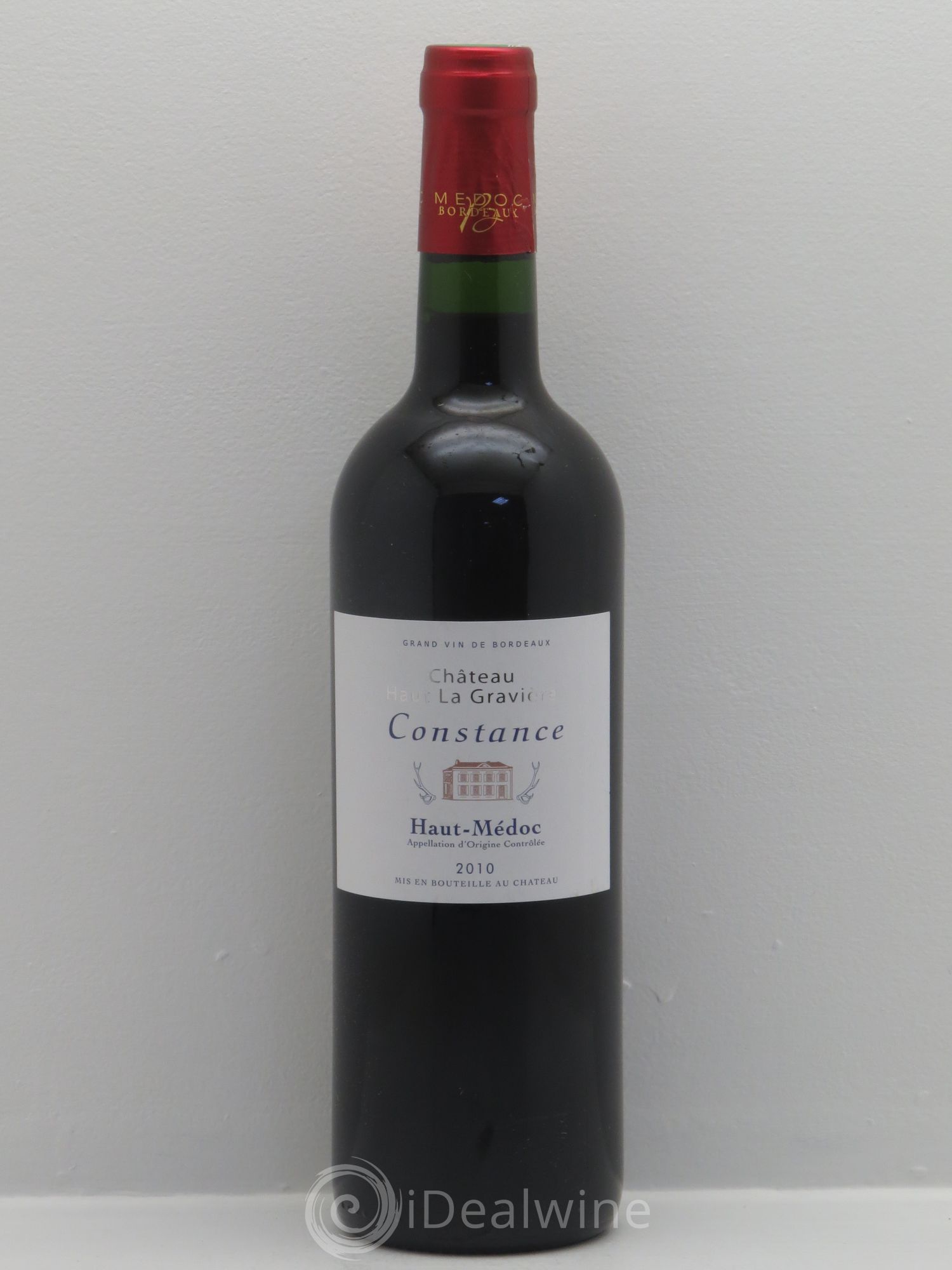 Haut Médoc Château Haut La Gravière Cuvée Constance 2010 - Posten von 1 Flasche - 0