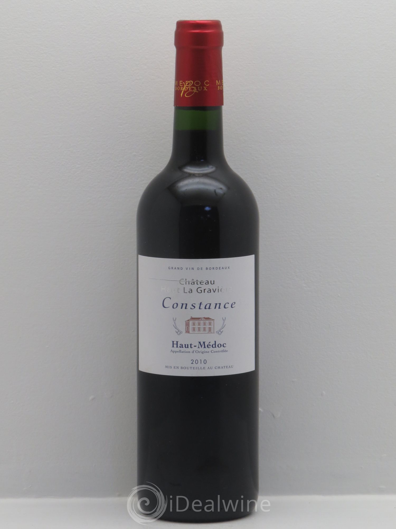 Haut Médoc Château Haut La Gravière Cuvée Constance 2010 - Posten von 1 Flasche - 0