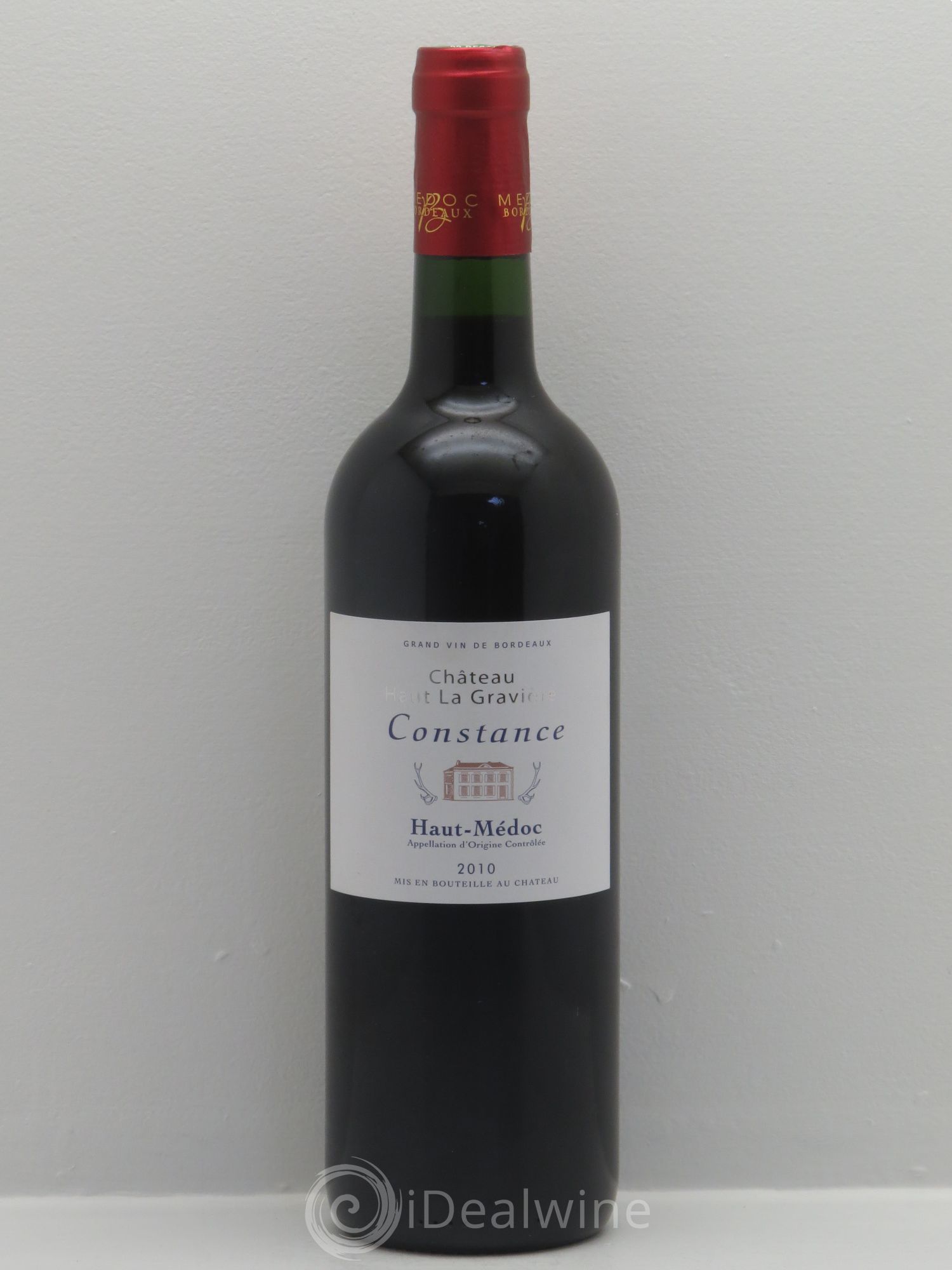 Haut Médoc Château Haut La Gravière Cuvée Constance 2010 - Posten von 1 Flasche - 0