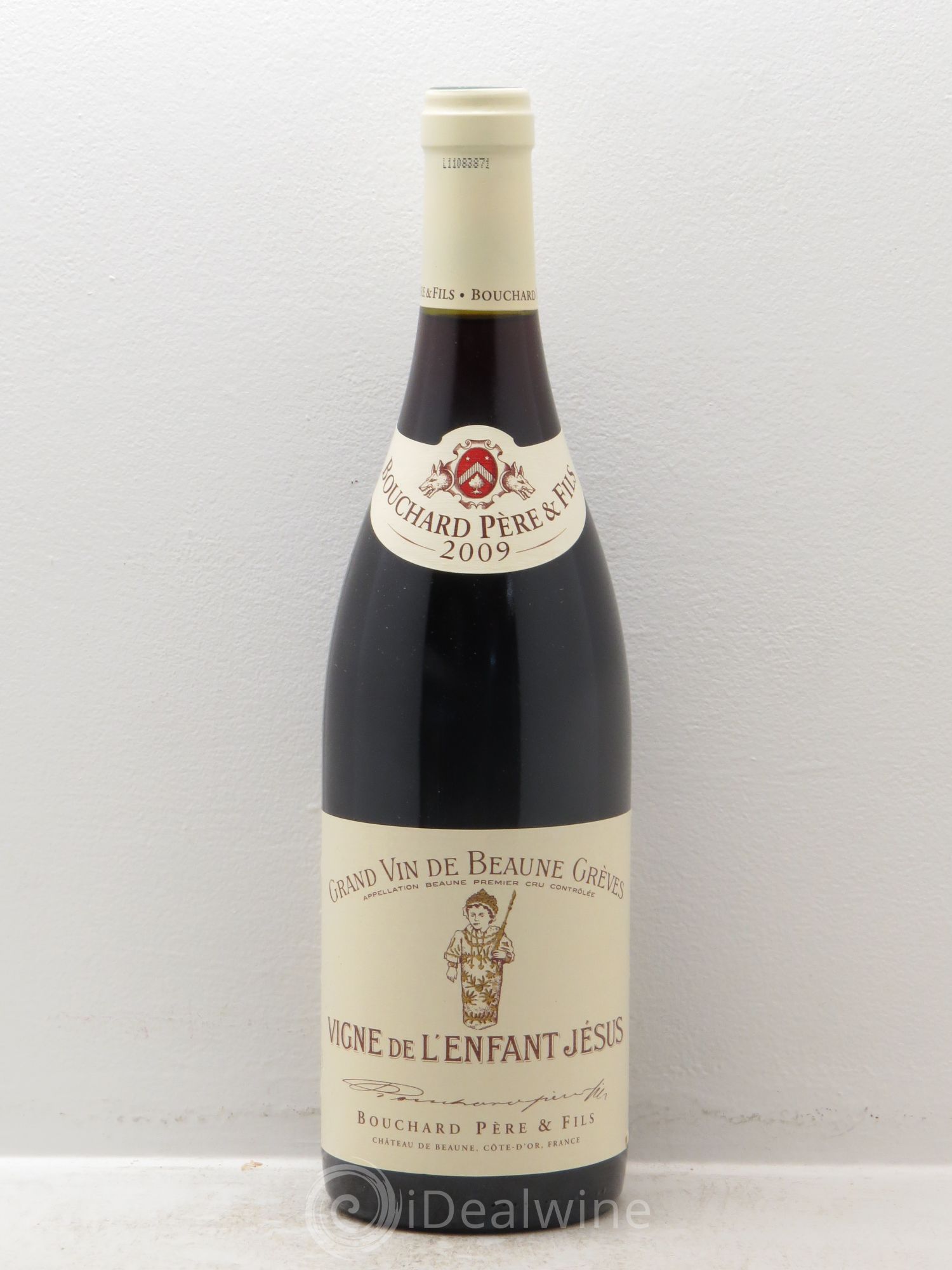 Beaune 1er Cru Grèves - Vigne de l'Enfant Jésus Bouchard Père & Fils (sans prix de réserve) 2009 - Lot de 1 bouteille - 0