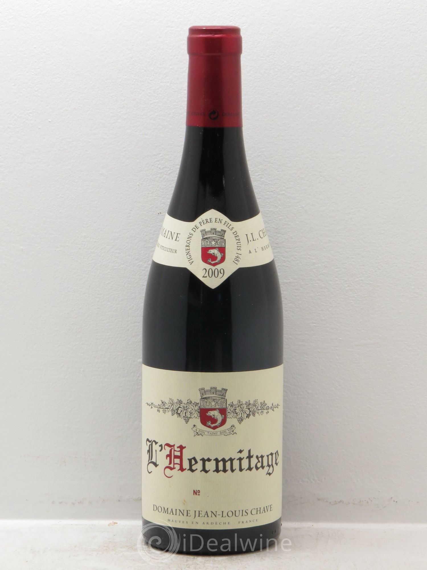 Hermitage Jean-Louis Chave (sans prix de réserve) 2009 - Lot de 1 bouteille - 0