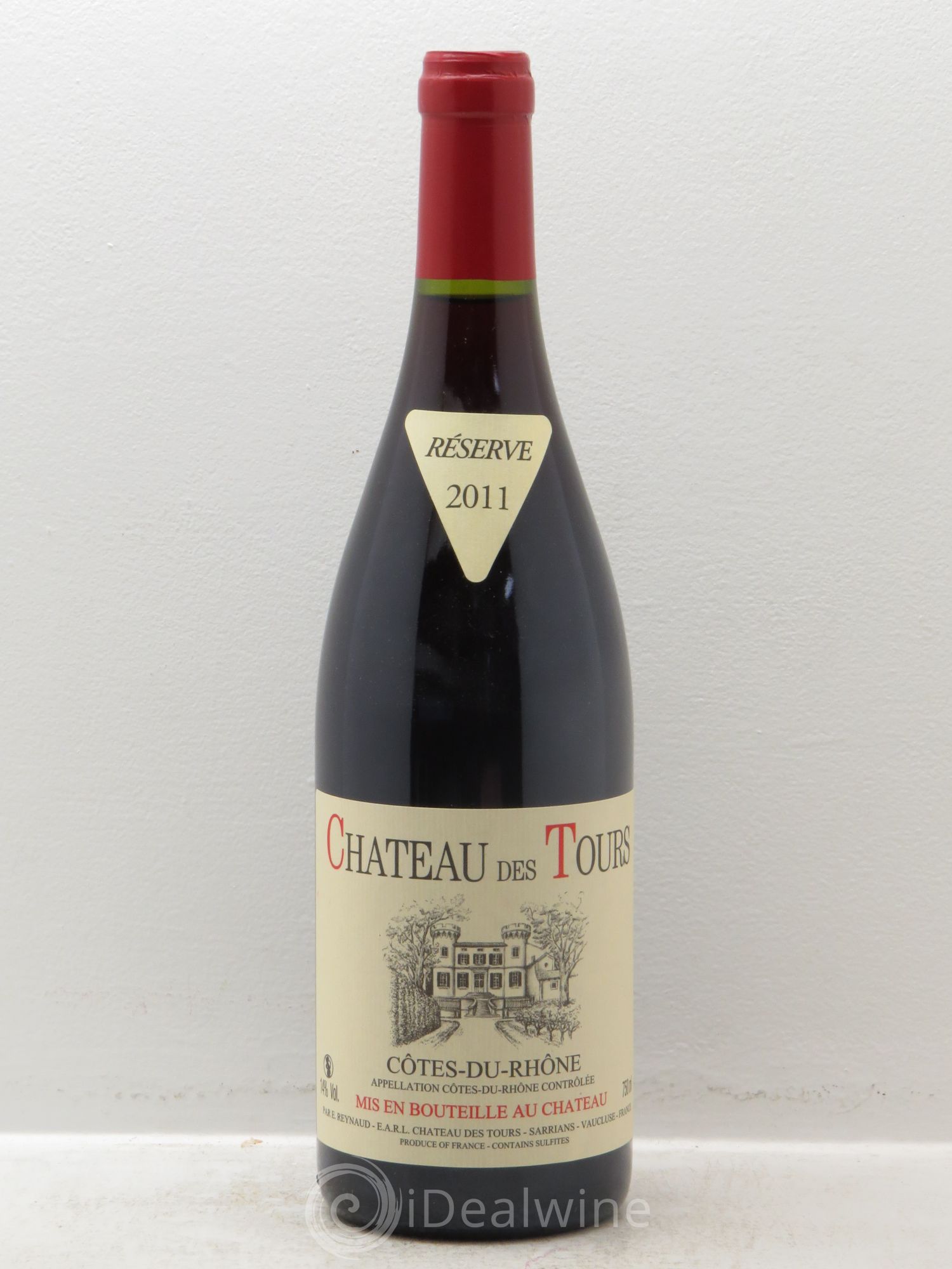 Côtes-du-Rhône Château des Tours Emmanuel Reynaud (sans prix de réserve) 2011 - Lot de 1 bouteille - 0