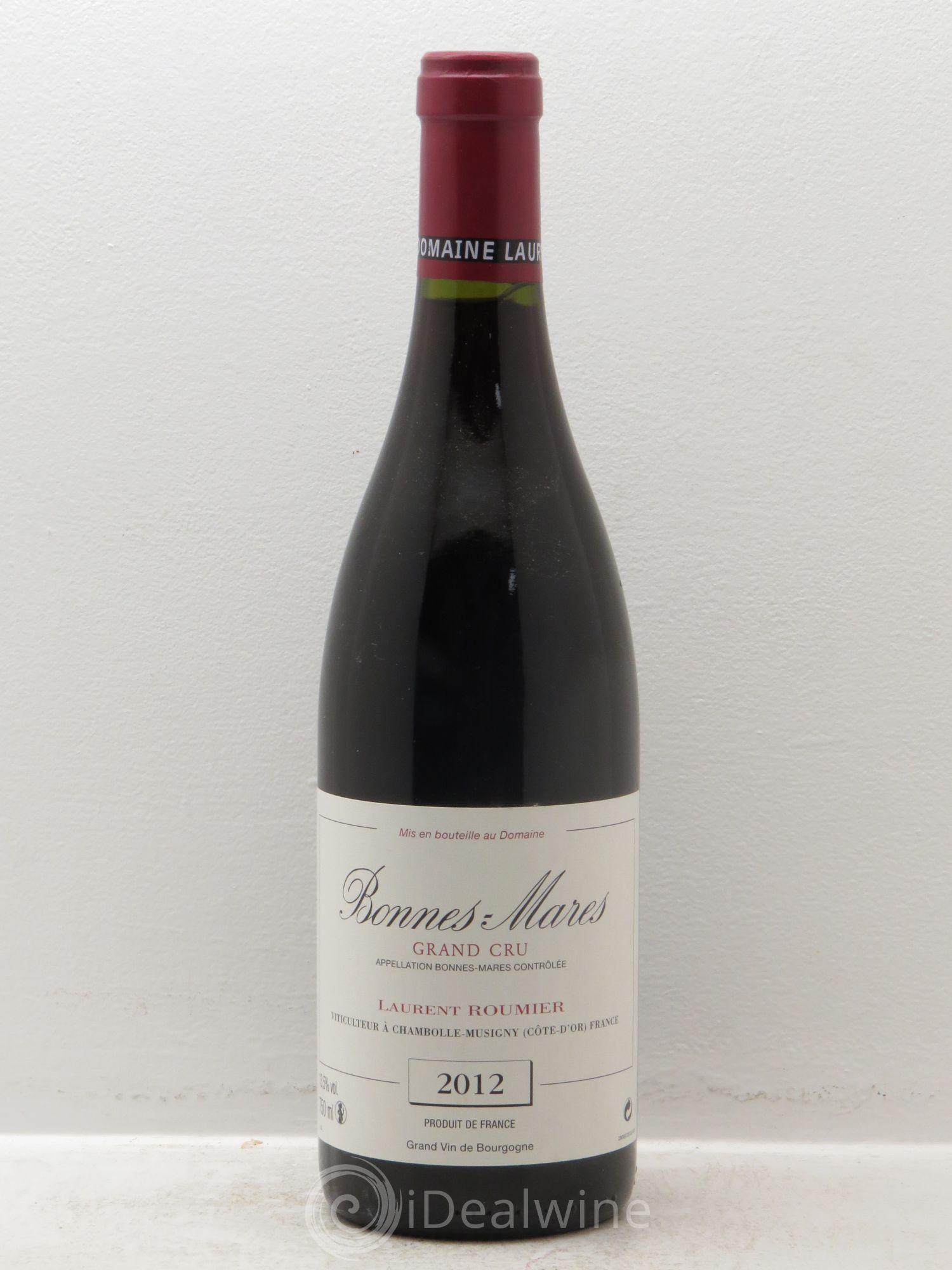 Bonnes-Mares Grand Cru Laurent Roumier (sans prix de réserve) 2012 - Lot de 1 bouteille - 0