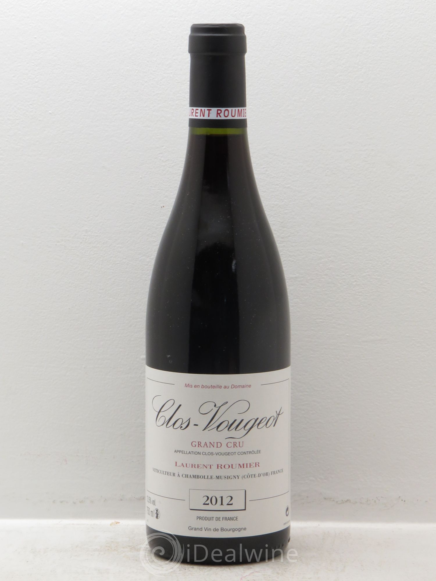 Clos de Vougeot Grand Cru Laurent Roumier (sans prix de réserve) 2012 - Lot de 1 bouteille - 0