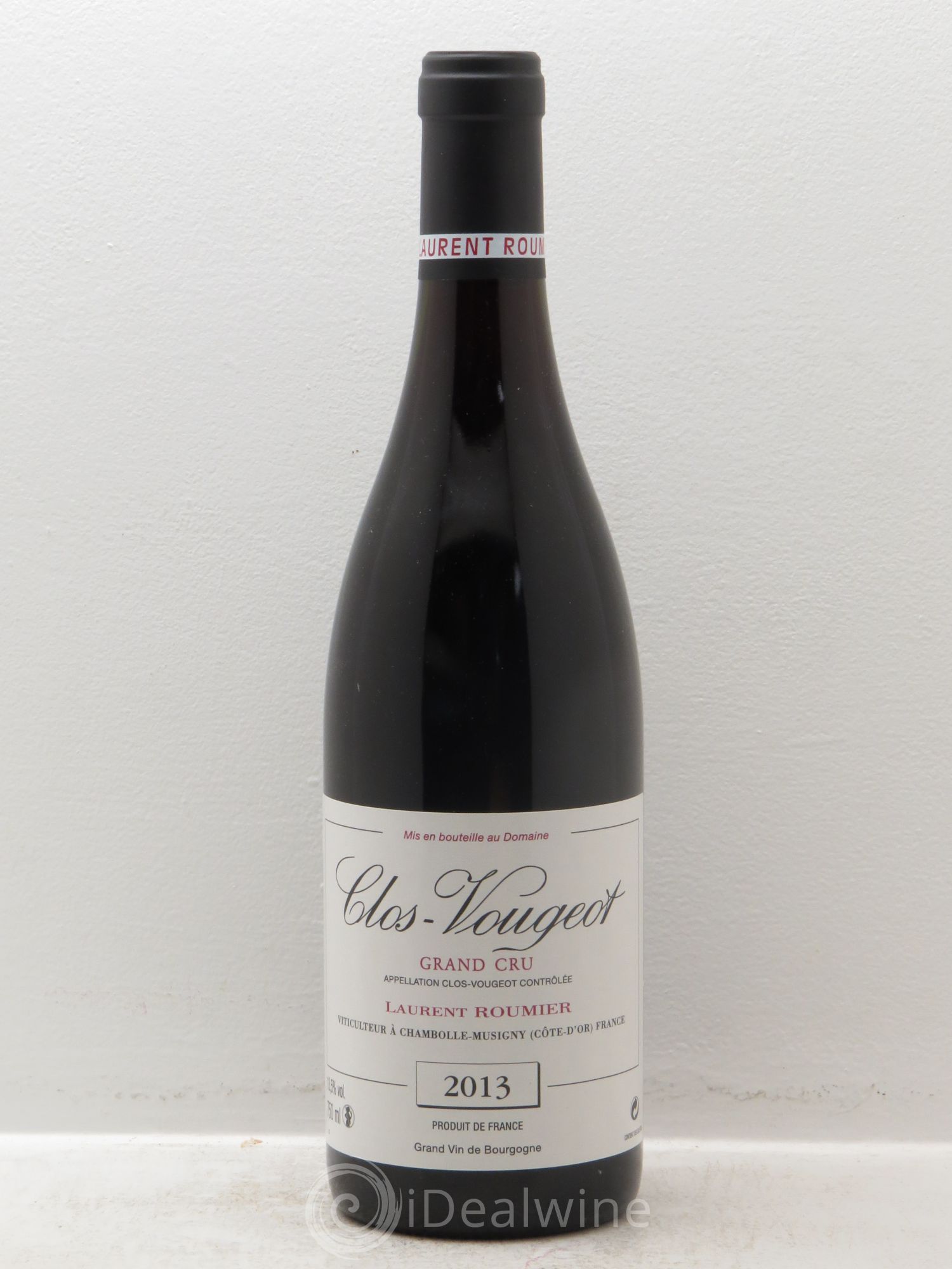 Clos de Vougeot Grand Cru Laurent Roumier (sans prix de réserve) 2013 - Lot de 1 bouteille - 0