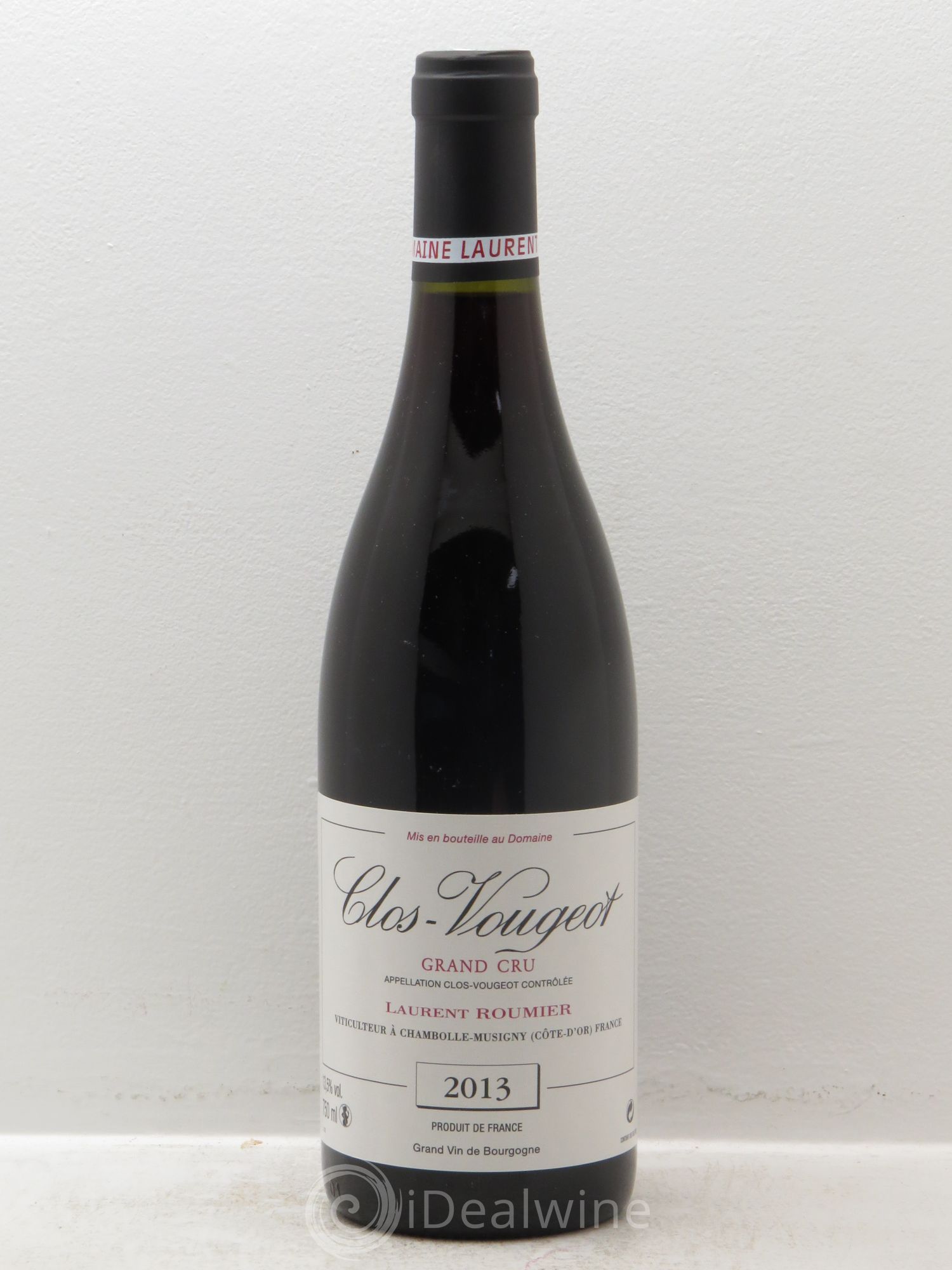 Clos de Vougeot Grand Cru Laurent Roumier (sans prix de réserve) 2013 - Lot de 1 bouteille - 0