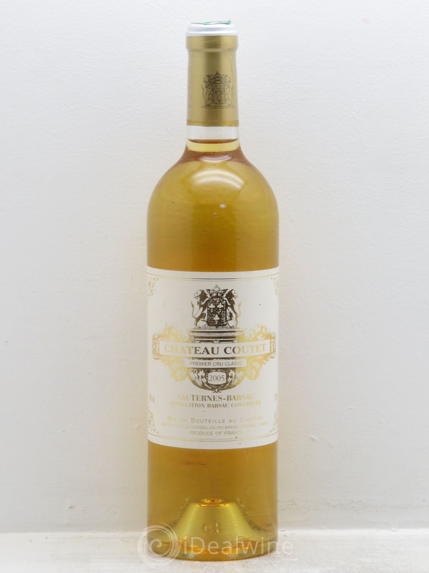Château Coutet 1er Grand Cru Classé (senza prezzo di riserva) 2005 - Lotto di 1 bottiglia - 0