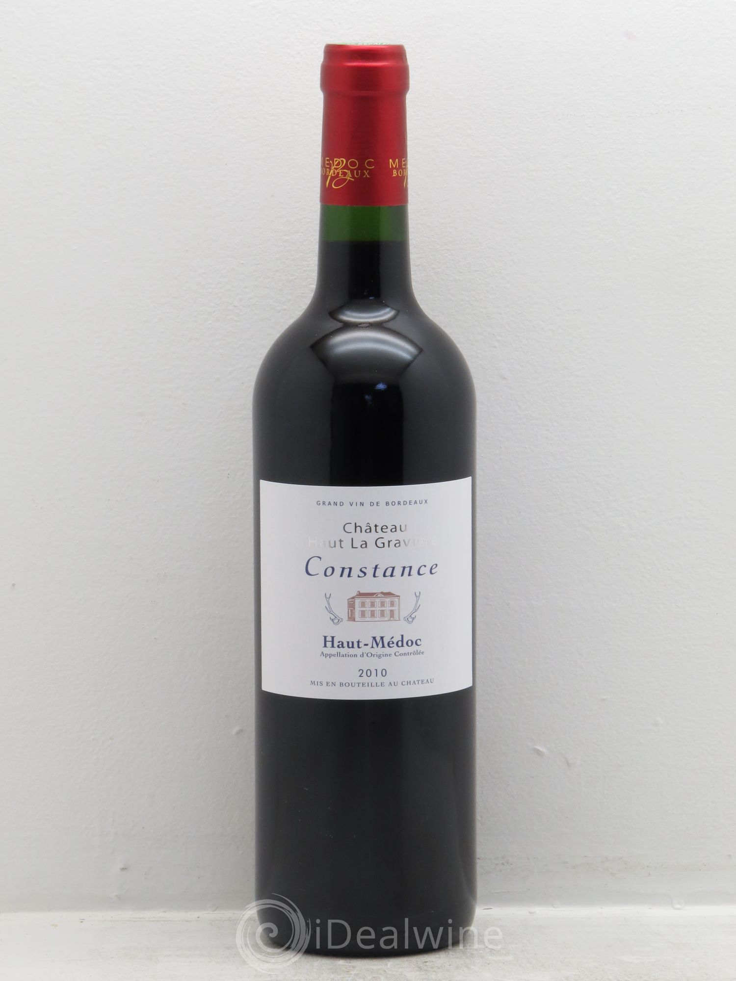 Haut Médoc Château Haut La Gravière Cuvée Constance 2010 - Posten von 1 Flasche - 0