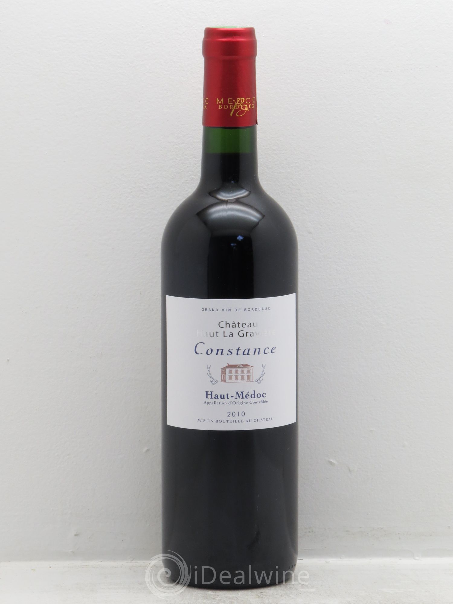 Haut Médoc Château Haut La Gravière Cuvée Constance 2010 - Posten von 1 Flasche - 0