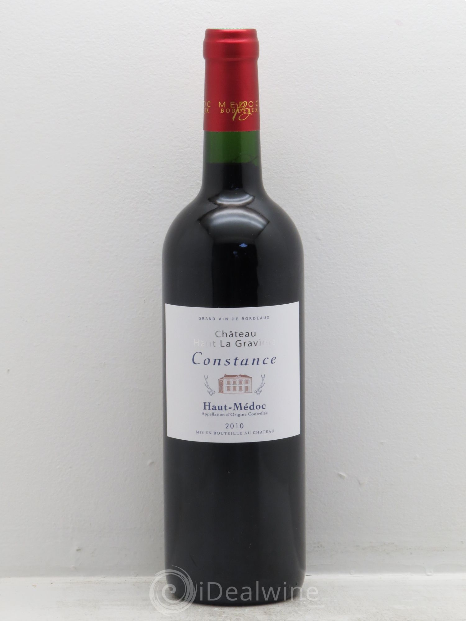 Haut Médoc Château Haut La Gravière Cuvée Constance 2010 - Posten von 1 Flasche - 0