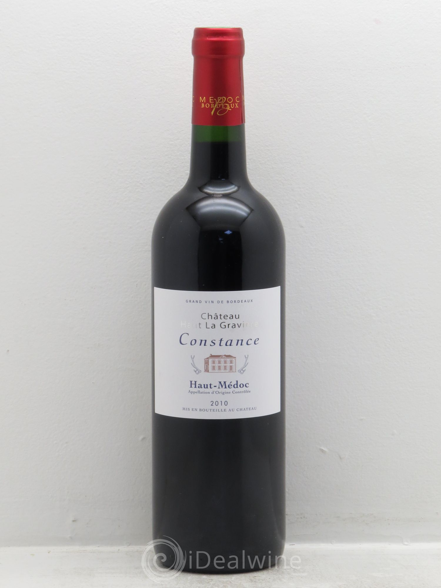 Haut Médoc Château Haut La Gravière Cuvée Constance 2010 - Posten von 1 Flasche - 0