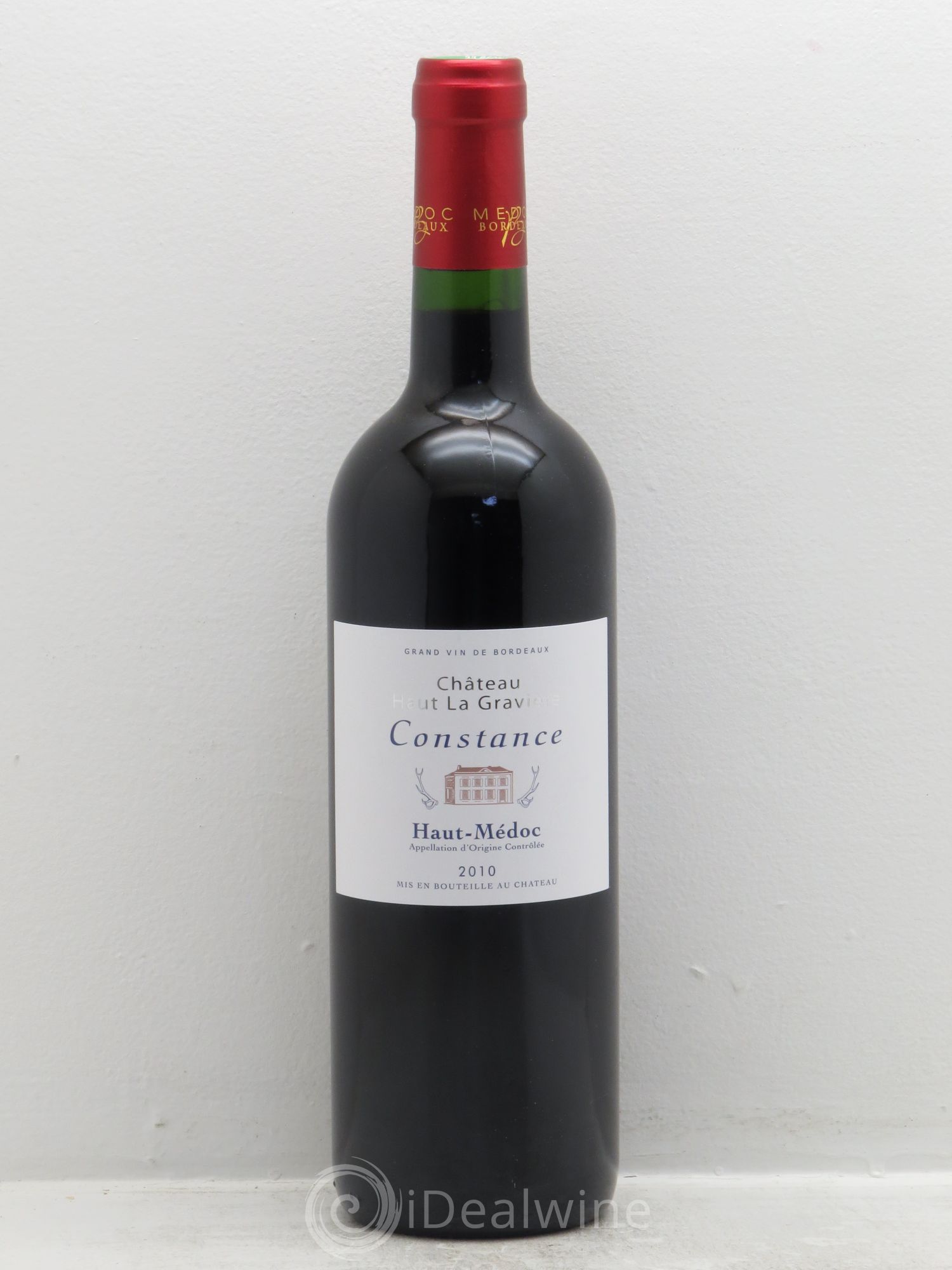 Haut Médoc Château Haut La Gravière Cuvée Constance 2010 - Posten von 1 Flasche - 0