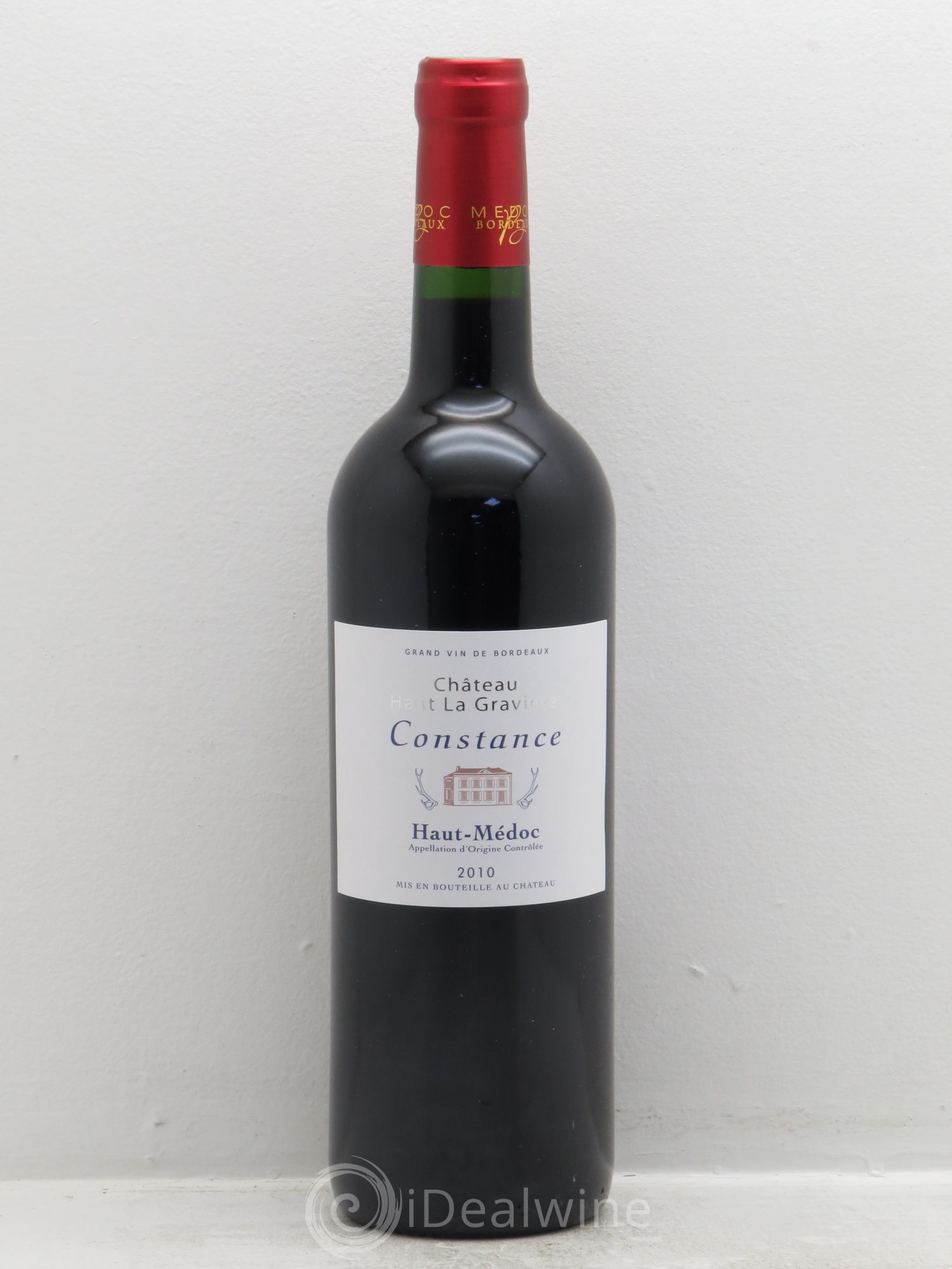 Haut Médoc Château Haut La Gravière Cuvée Constance 2010 - Posten von 1 Flasche - 0