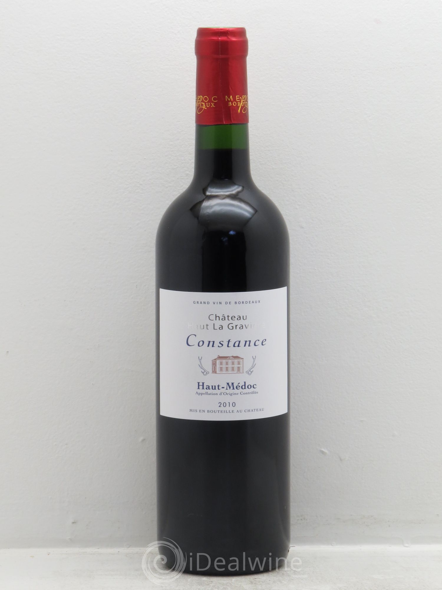 Haut Médoc Château Haut La Gravière Cuvée Constance 2010 - Posten von 1 Flasche - 0