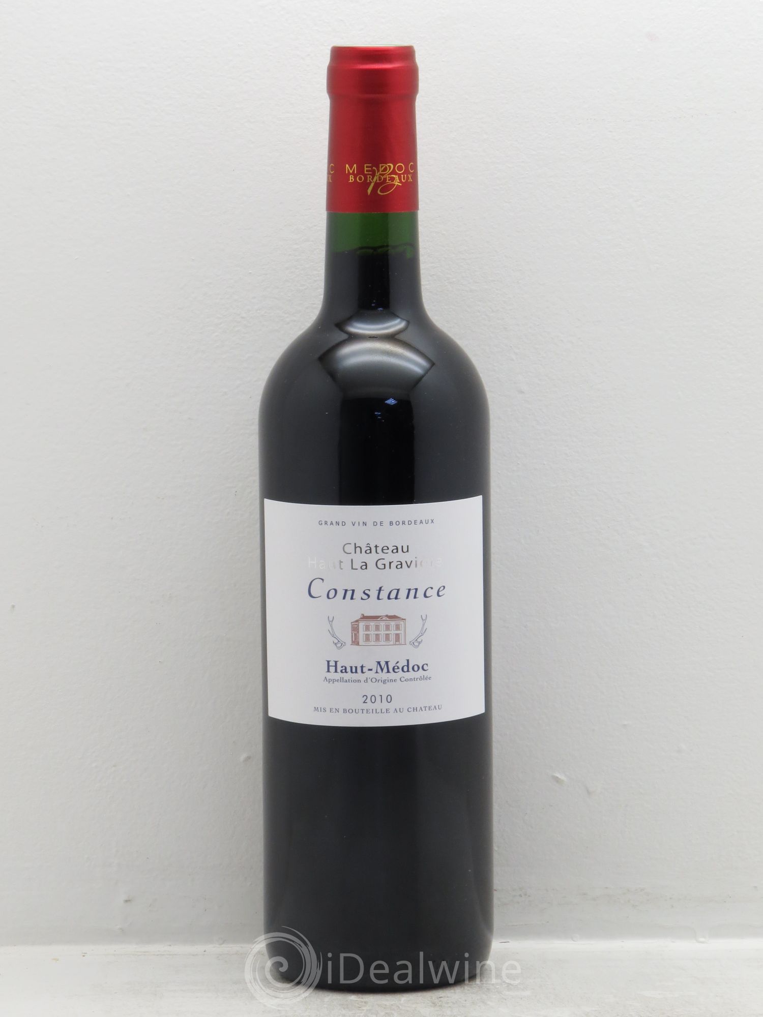 Haut Médoc Château Haut La Gravière Cuvée Constance 2010 - Posten von 1 Flasche - 0