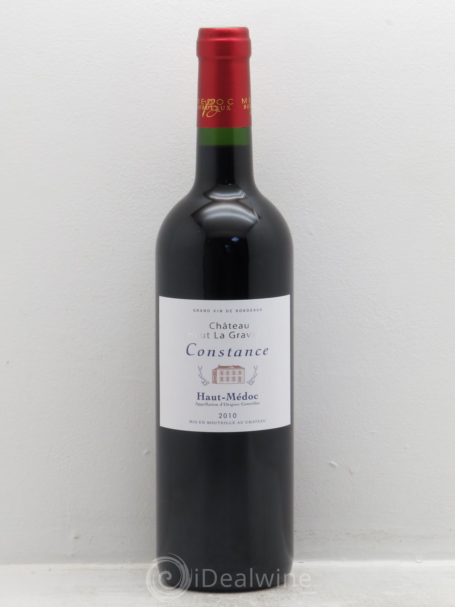 Haut Médoc Château Haut La Gravière Cuvée Constance 2010 - Posten von 1 Flasche - 0