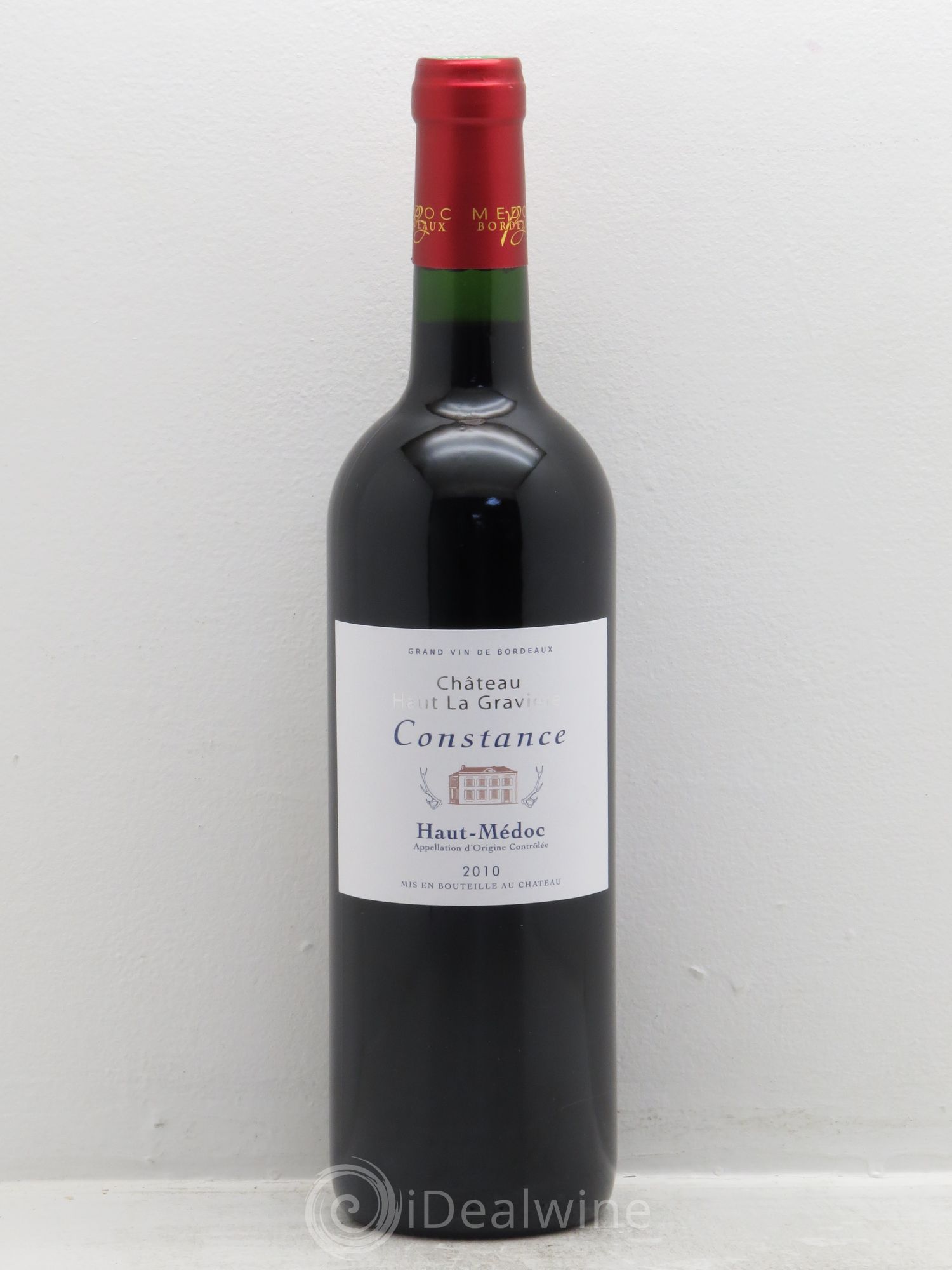 Haut Médoc Château Haut La Gravière Cuvée Constance 2010 - Posten von 1 Flasche - 0