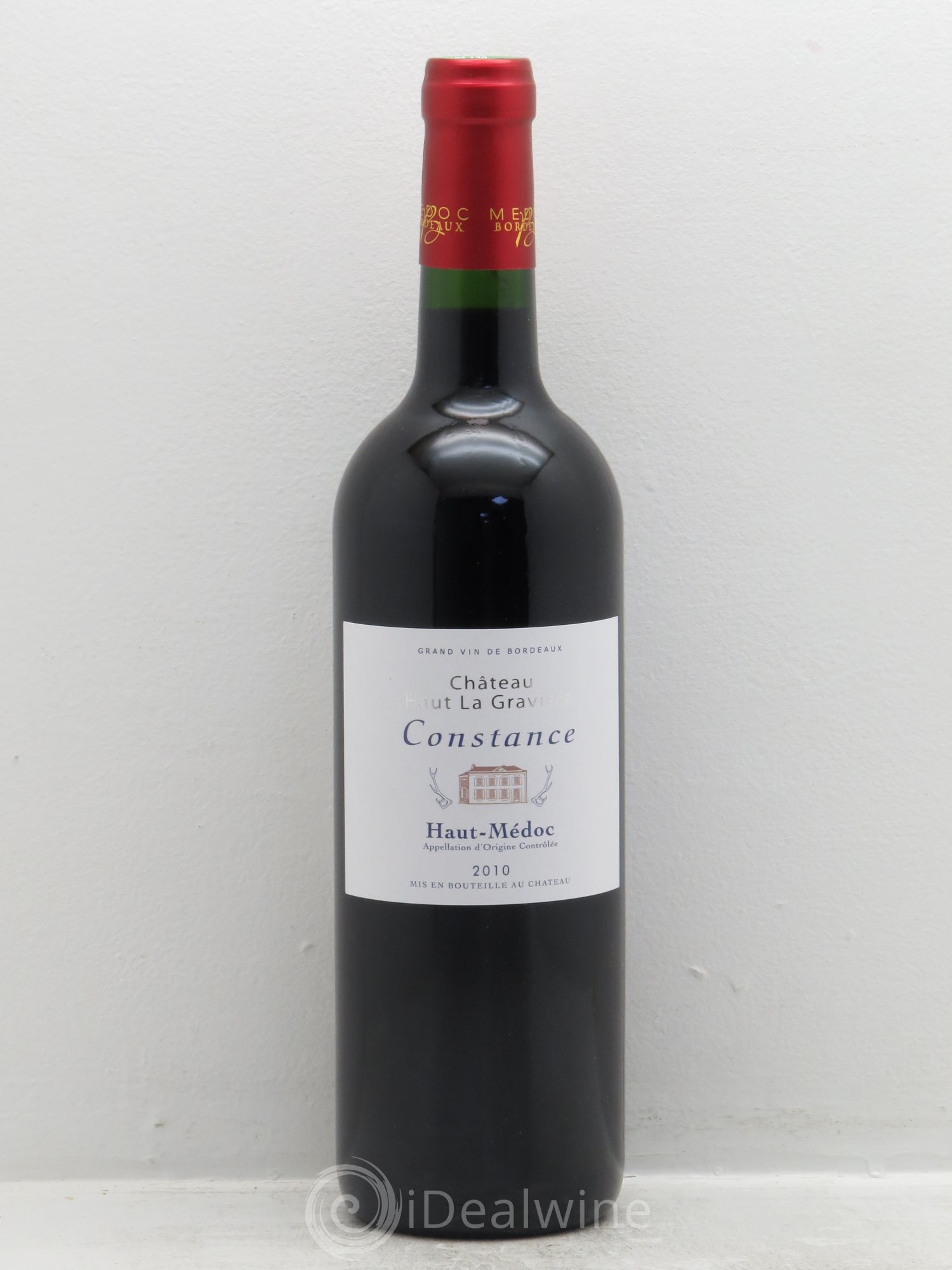 Haut Médoc Château Haut La Gravière Cuvée Constance 2010 - Posten von 1 Flasche - 0