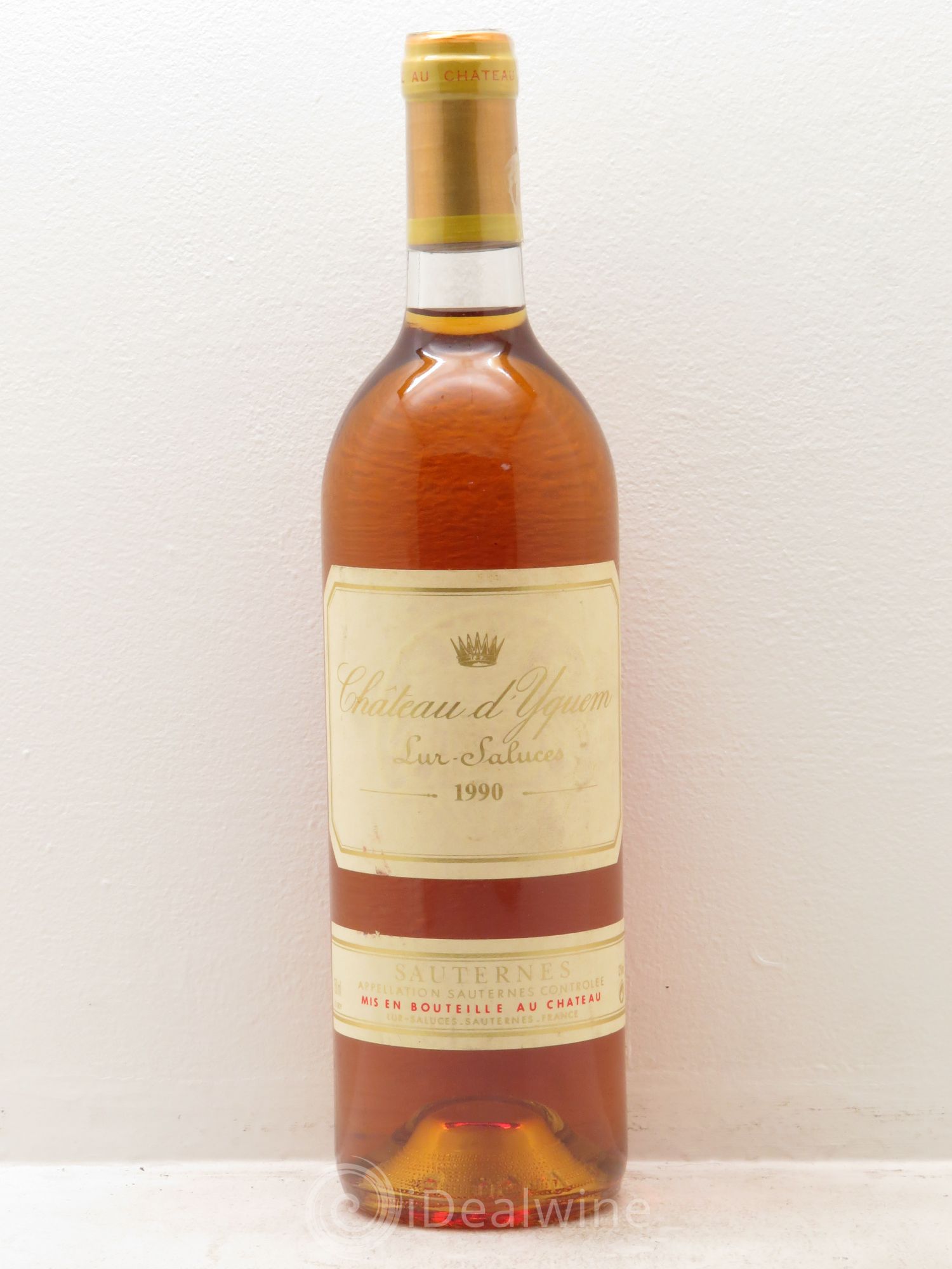 Château d' Yquem 1er Cru Classé Supérieur (senza prezzo di riserva) 1990 - Lotto di 1 bottiglia - 0