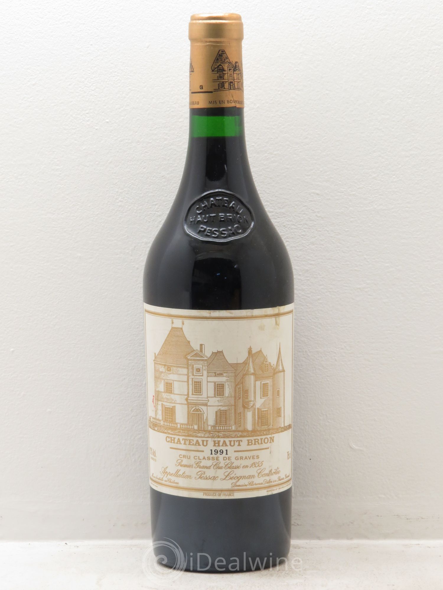 Château Haut Brion 1er Grand Cru Classé (sans prix de réserve) 1991 - Lot de 1 bouteille - 0