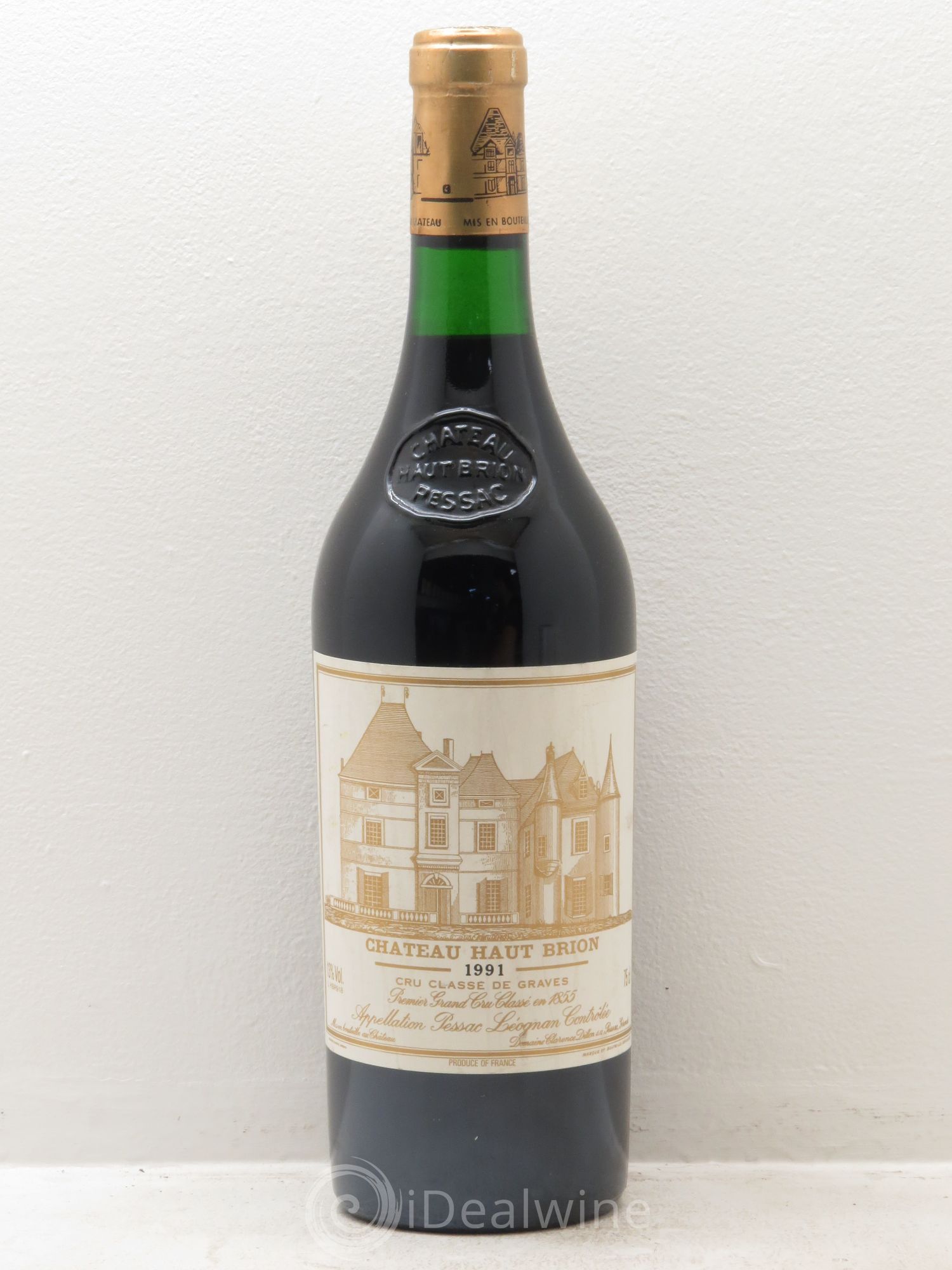 Château Haut Brion 1er Grand Cru Classé (sans prix de réserve) 1991 - Lot de 1 bouteille - 0