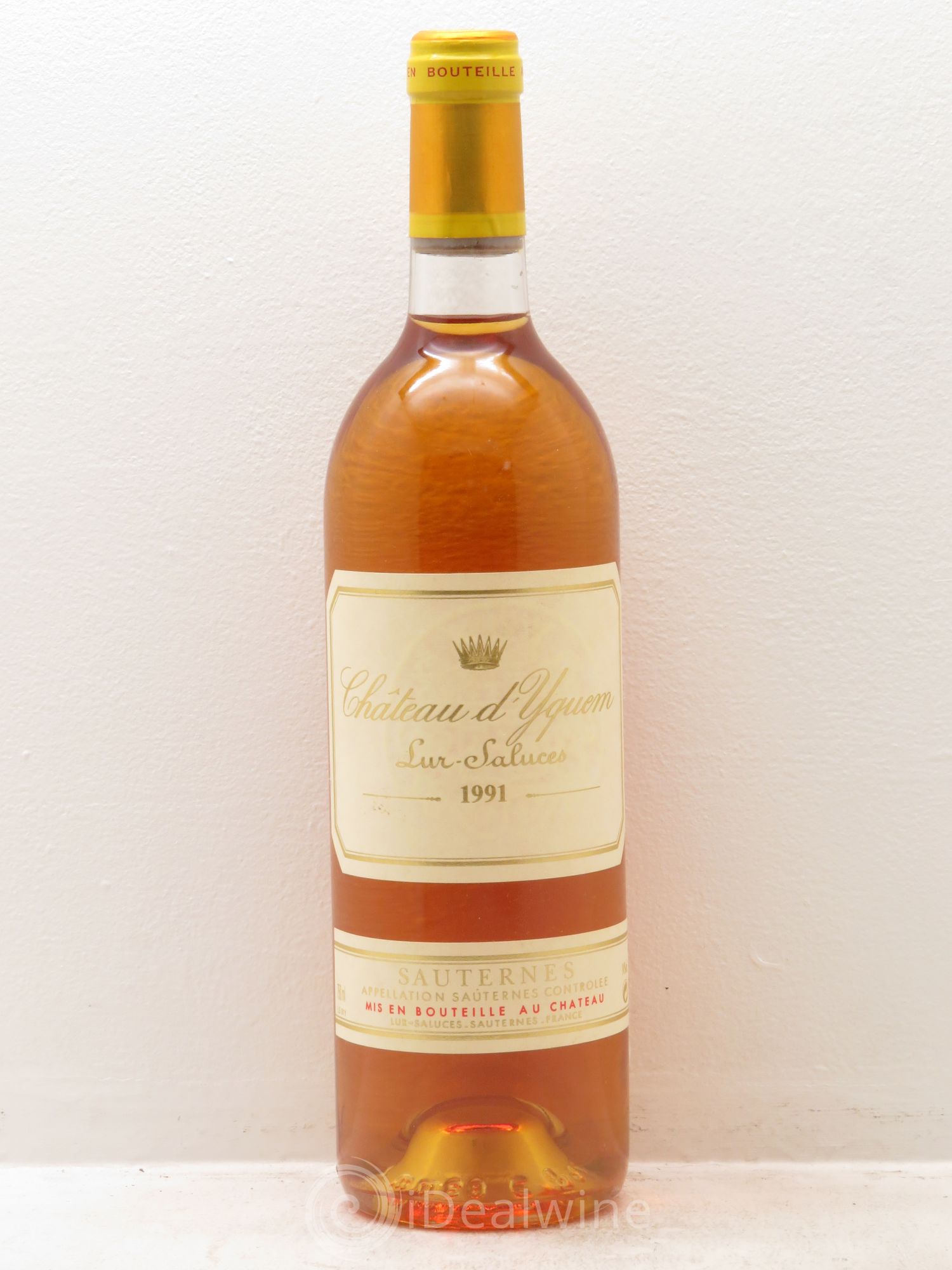 Château d' Yquem 1er Cru Classé Supérieur (senza prezzo di riserva) 1991 - Lotto di 1 bottiglia - 0