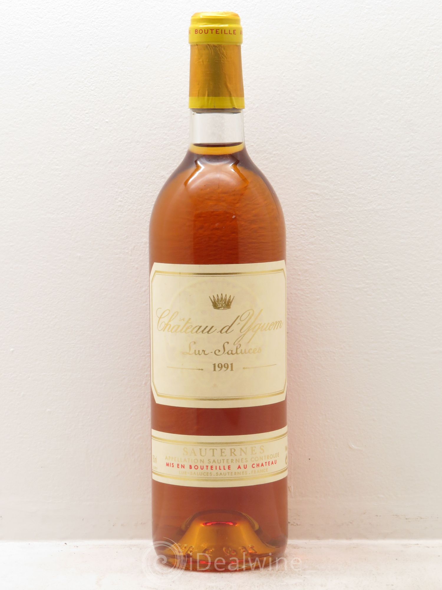 Château d' Yquem 1er Cru Classé Supérieur (senza prezzo di riserva) 1991 - Lotto di 1 bottiglia - 0