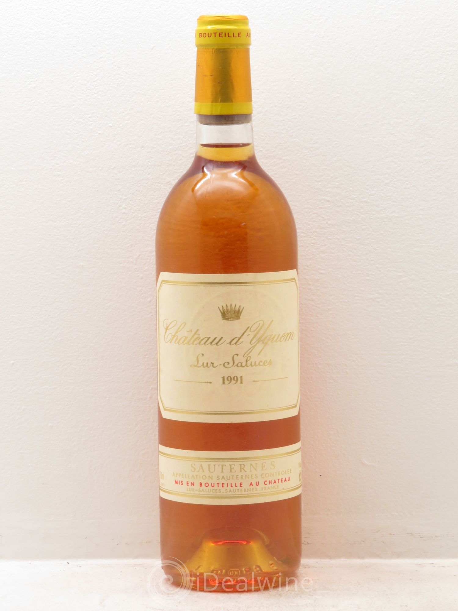 Château d' Yquem 1er Cru Classé Supérieur (senza prezzo di riserva) 1991 - Lotto di 1 bottiglia - 0