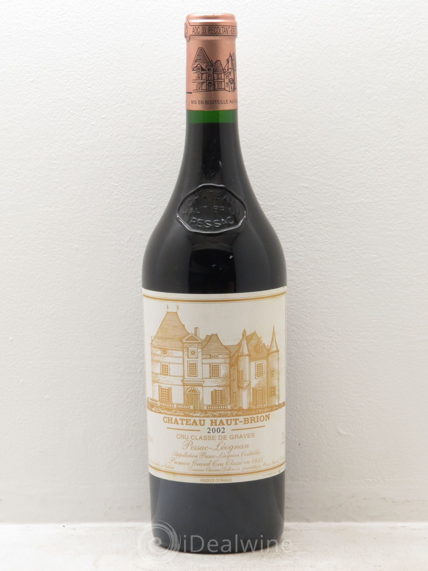 Château Haut Brion 1er Grand Cru Classé (sans prix de réserve) 2002 - Lot de 1 bouteille - 0