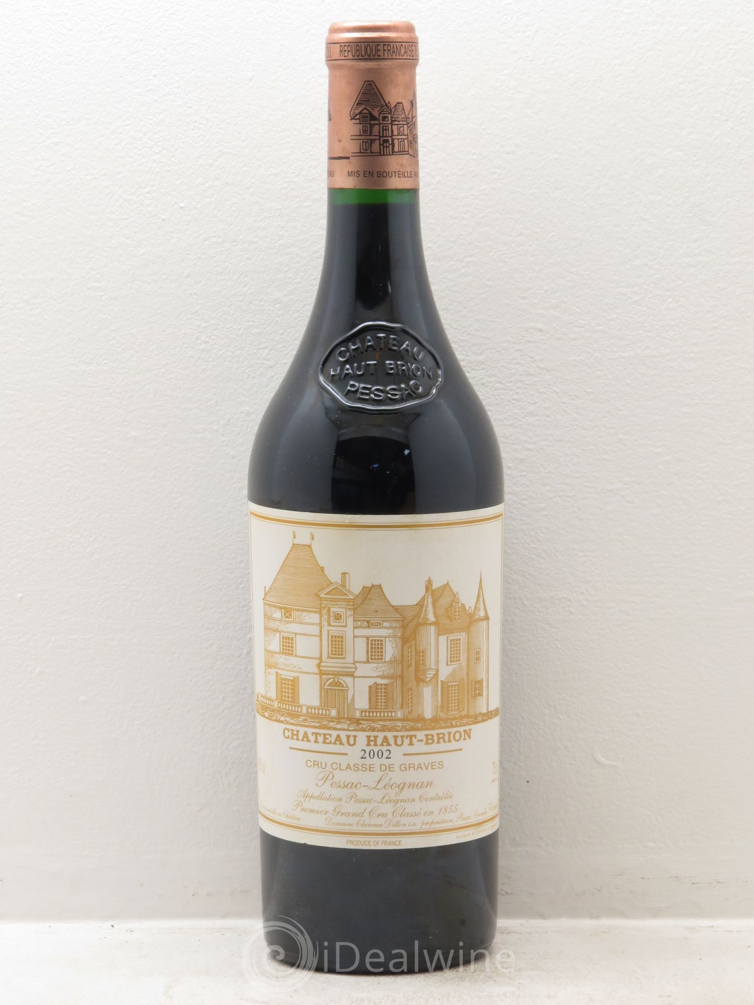 Château Haut Brion 1er Grand Cru Classé (sans prix de réserve) 2002 - Lot de 1 bouteille - 0