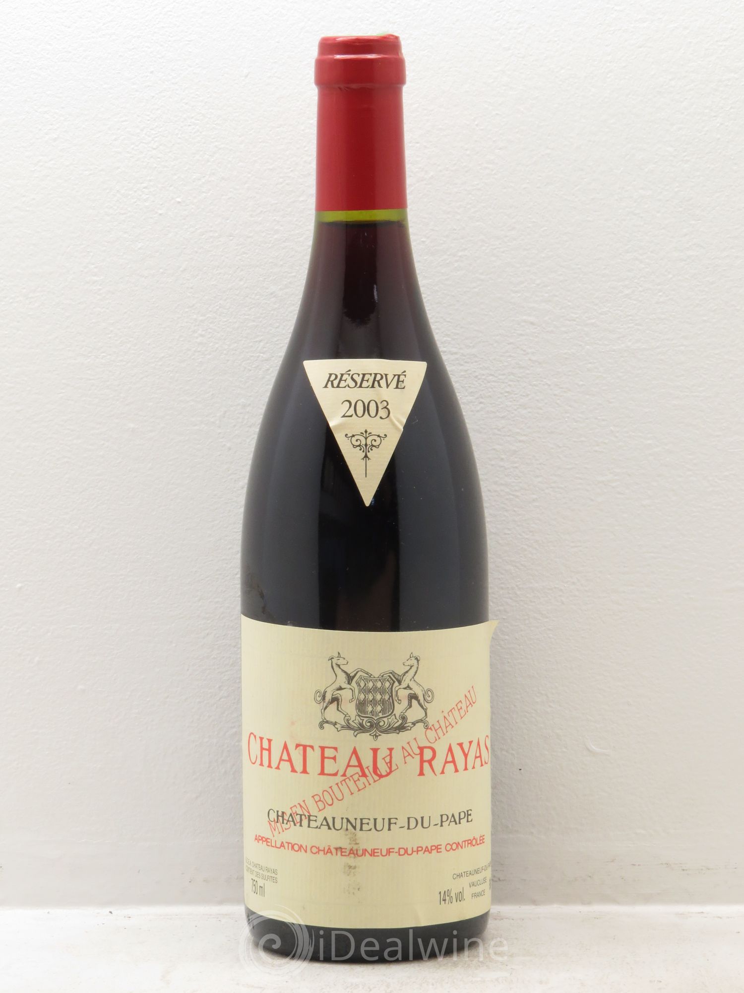 Châteauneuf-du-Pape Château Rayas Emmanuel Reynaud (sans prix de réserve) 2003 - Lot de 1 bouteille - 0
