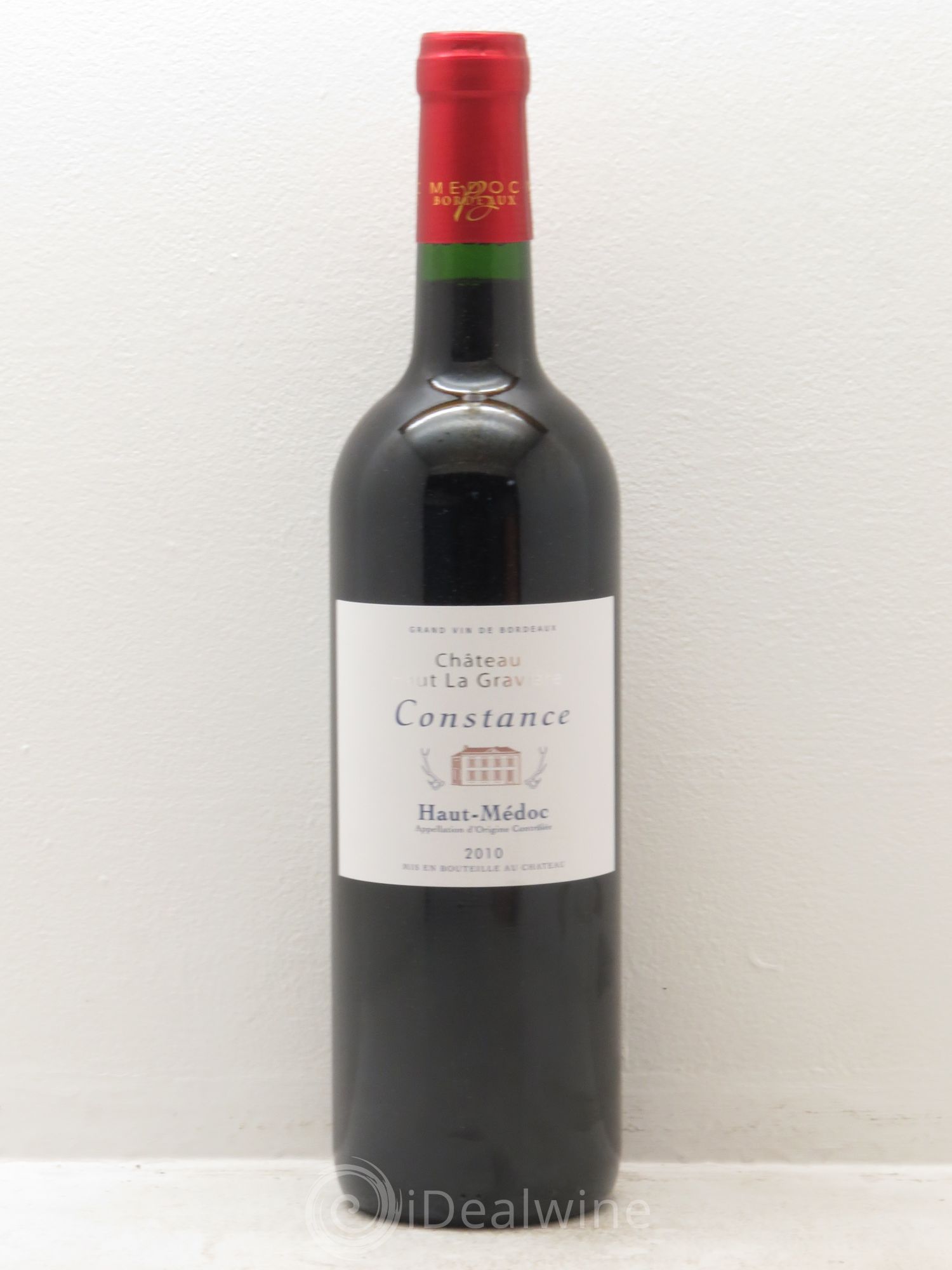 Haut Médoc Château Haut La Gravière Cuvée Constance (sans prix de réserve) 2010 - Posten von 6 Flaschen - 0