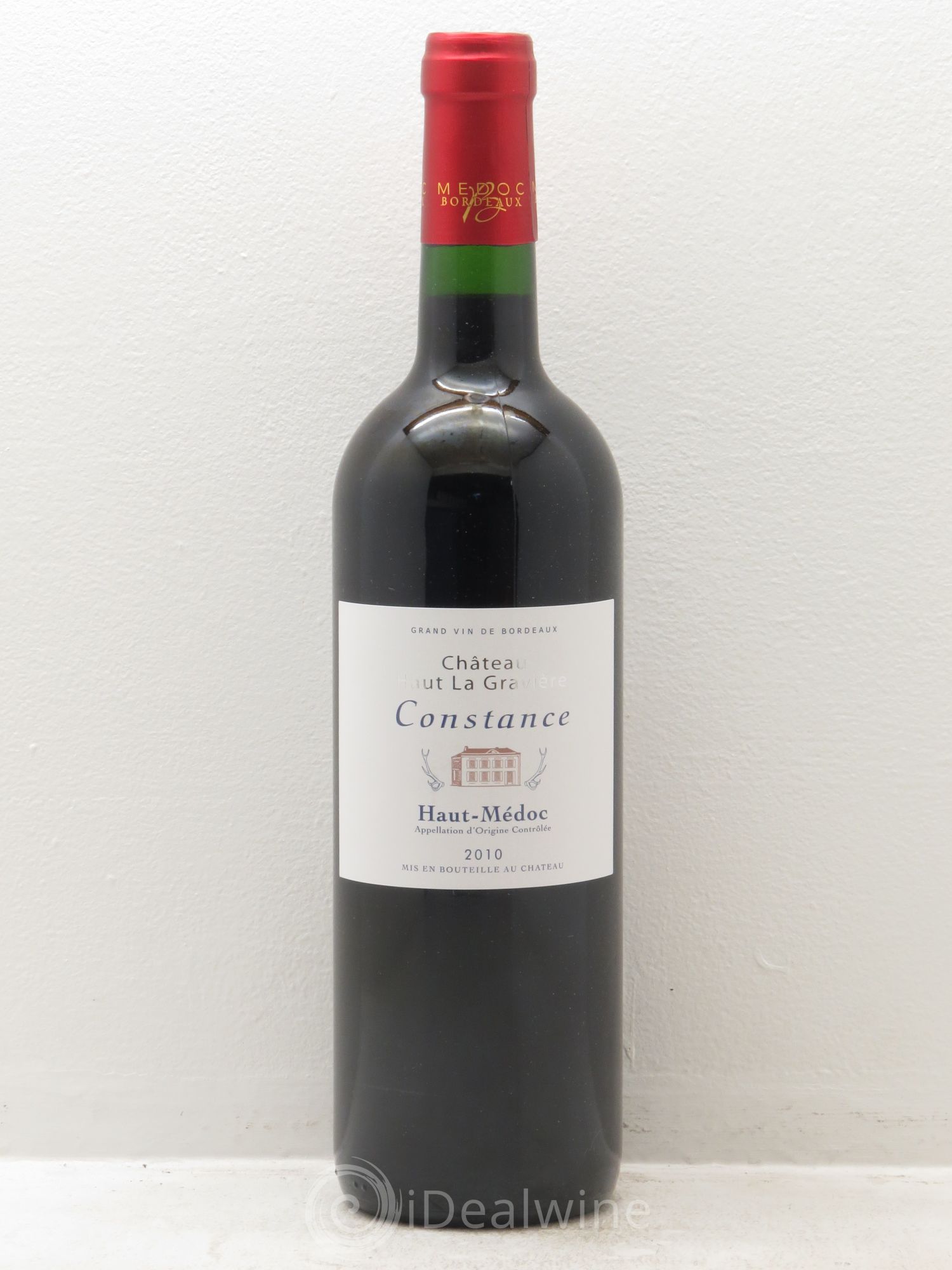 Haut Médoc Château Haut La Gravière Cuvée Constance (sans prix de réserve) 2010 - Posten von 1 Flasche - 0