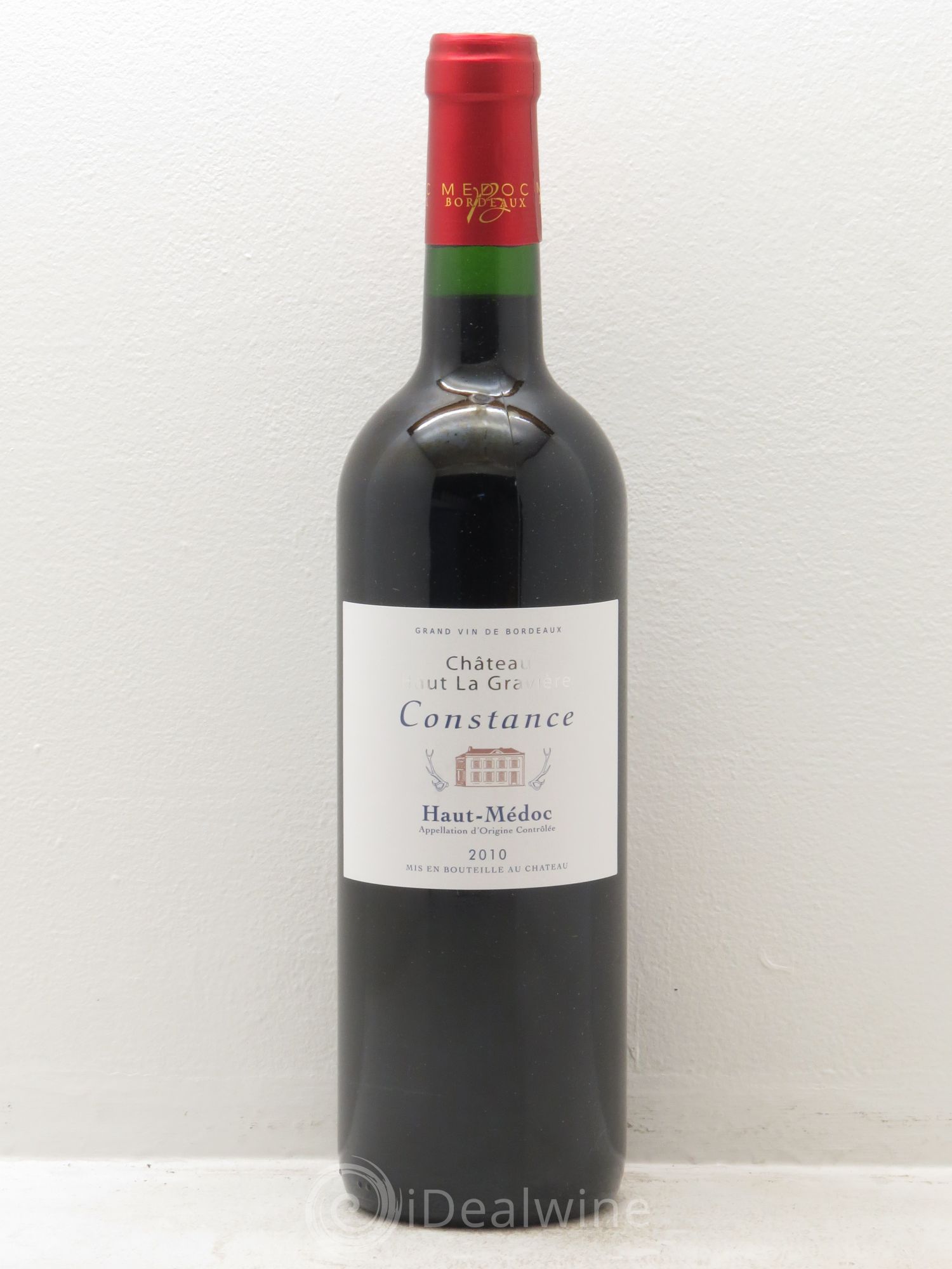 Haut Médoc Château Haut La Gravière Cuvée Constance (sans prix de réserve) 2010 - Posten von 1 Flasche - 0
