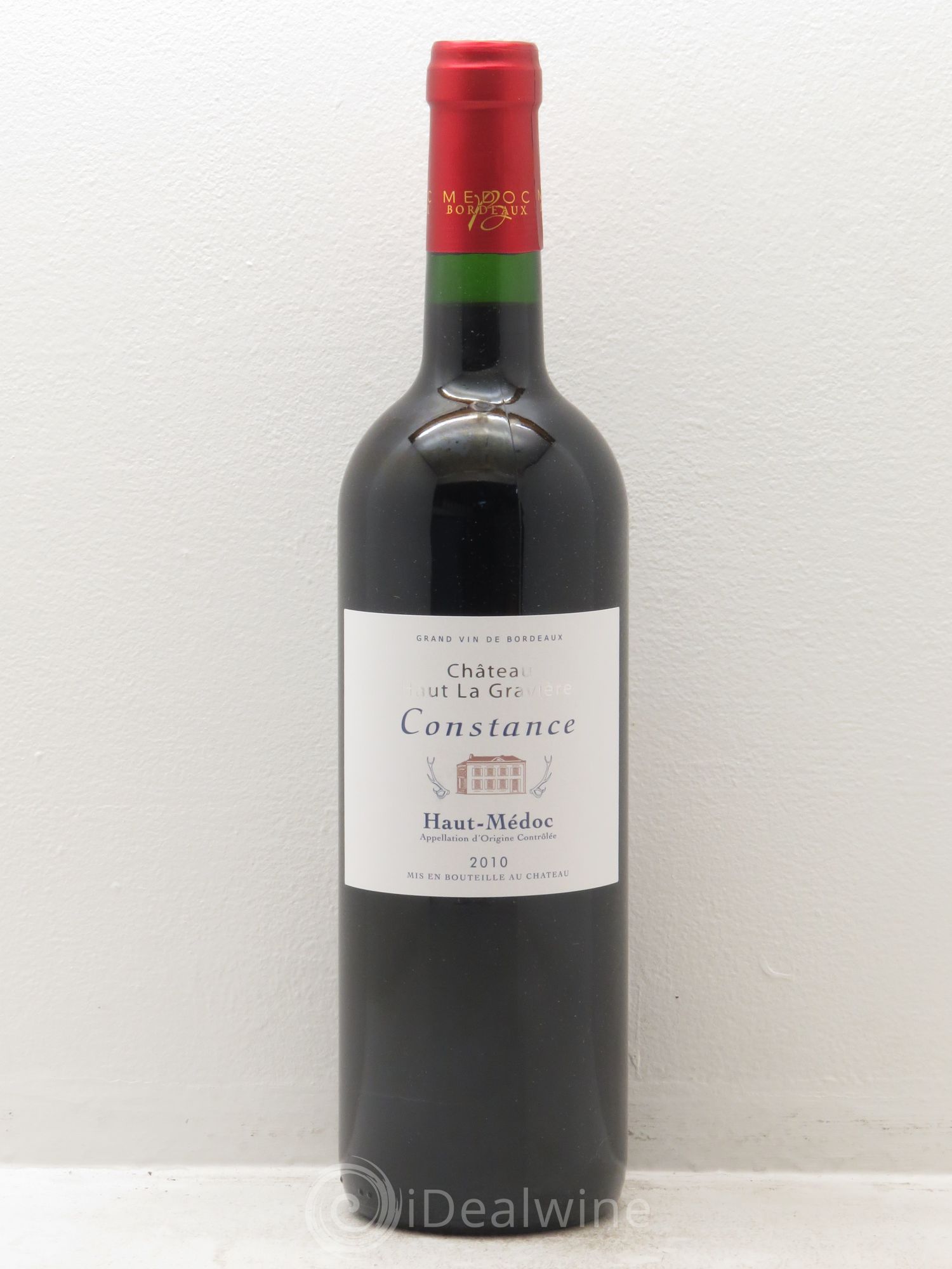 Haut Médoc Château Haut La Gravière Cuvée Constance (sans prix de réserve) 2010 - Posten von 1 Flasche - 0