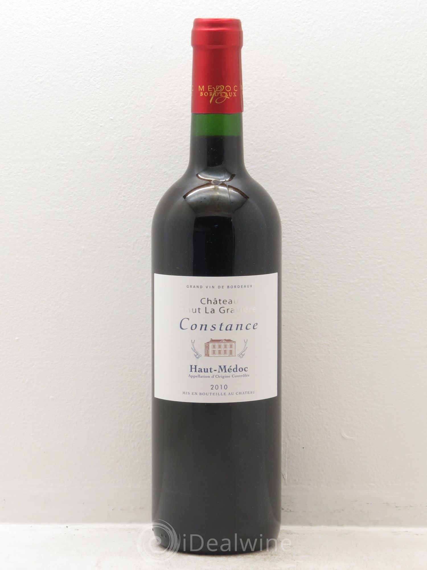 Haut Médoc Château Haut La Gravière Cuvée Constance (sans prix de réserve) 2010 - Posten von 1 Flasche - 0