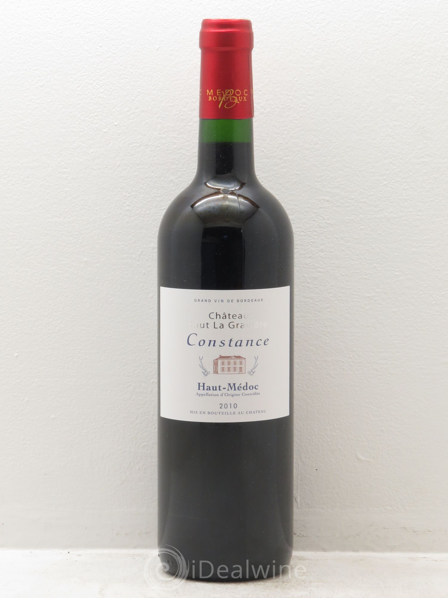 Haut Médoc Château Haut La Gravière Cuvée Constance (sans prix de réserve) 2010 - Posten von 1 Flasche - 0