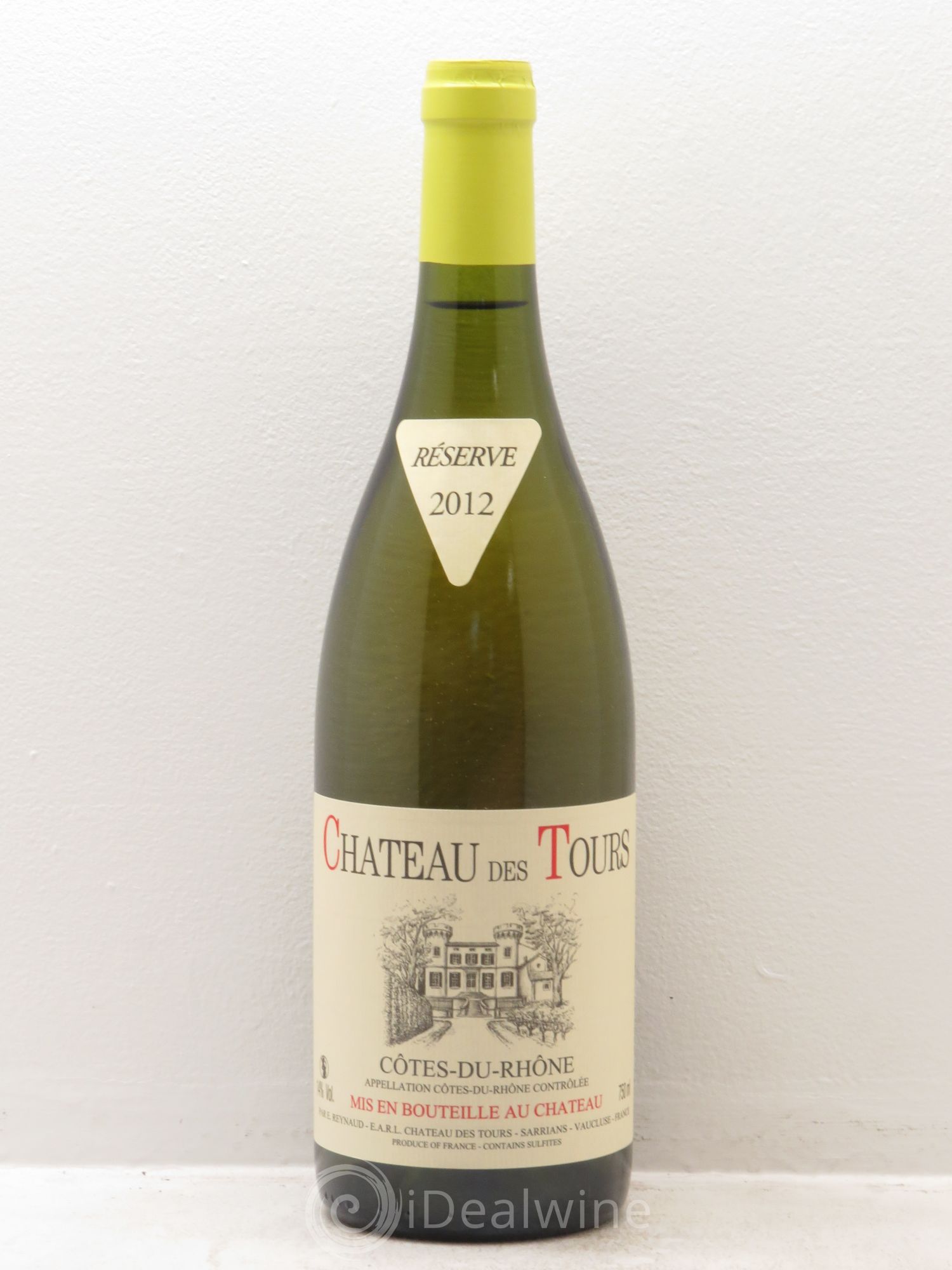 Côtes-du-Rhône Château des Tours Emmanuel Reynaud (sans prix de réserve) 2012 - Lot de 1 bouteille - 0