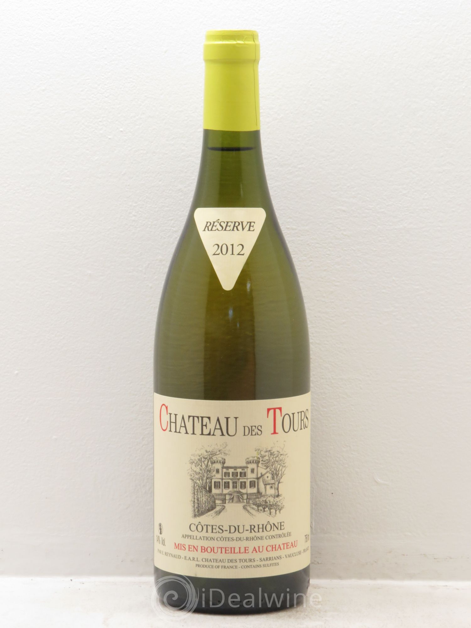 Côtes-du-Rhône Château des Tours Emmanuel Reynaud (sans prix de réserve) 2012 - Lot de 1 bouteille - 0