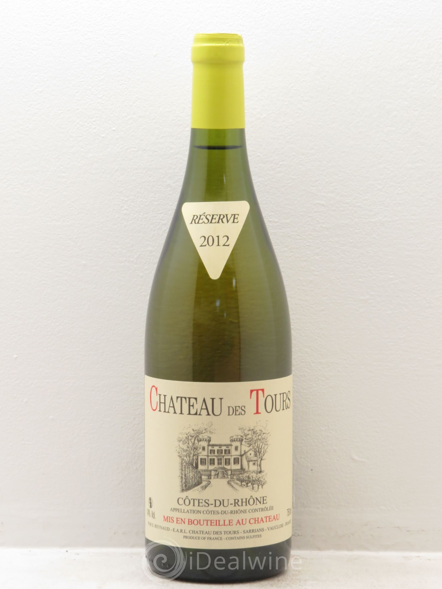 Côtes-du-Rhône Château des Tours Emmanuel Reynaud (sans prix de réserve) 2012 - Lot de 1 bouteille - 0