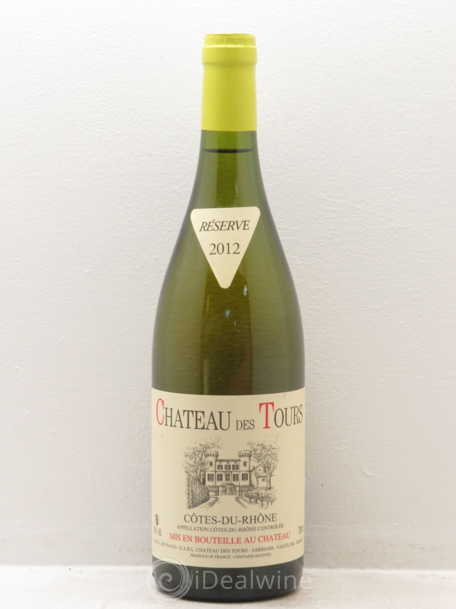 Côtes-du-Rhône Château des Tours Emmanuel Reynaud (sans prix de réserve) 2012 - Lot de 1 bouteille - 0
