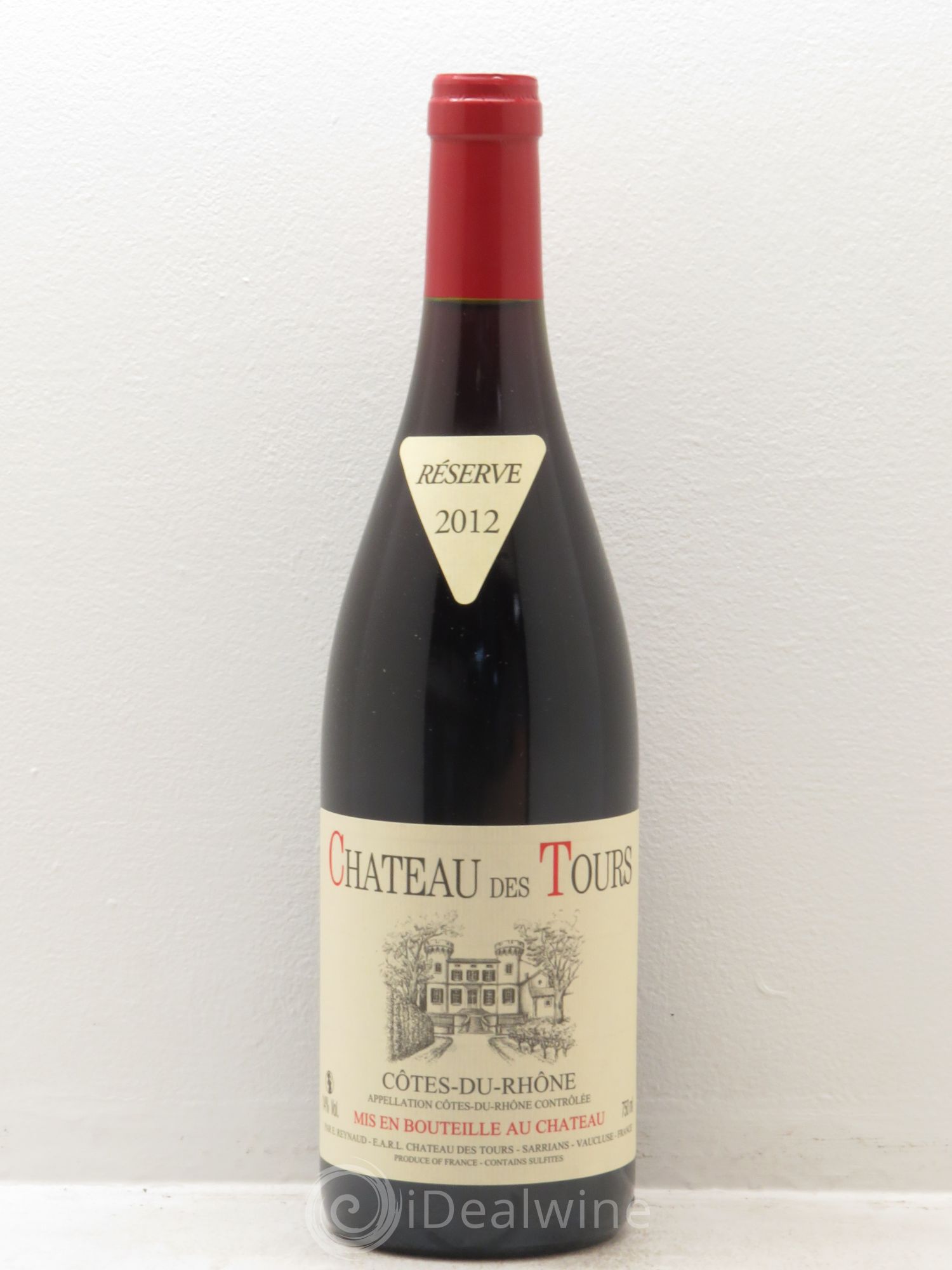 Côtes-du-Rhône Château des Tours Emmanuel Reynaud (sans prix de réserve) 2012 - Lot de 1 bouteille - 0